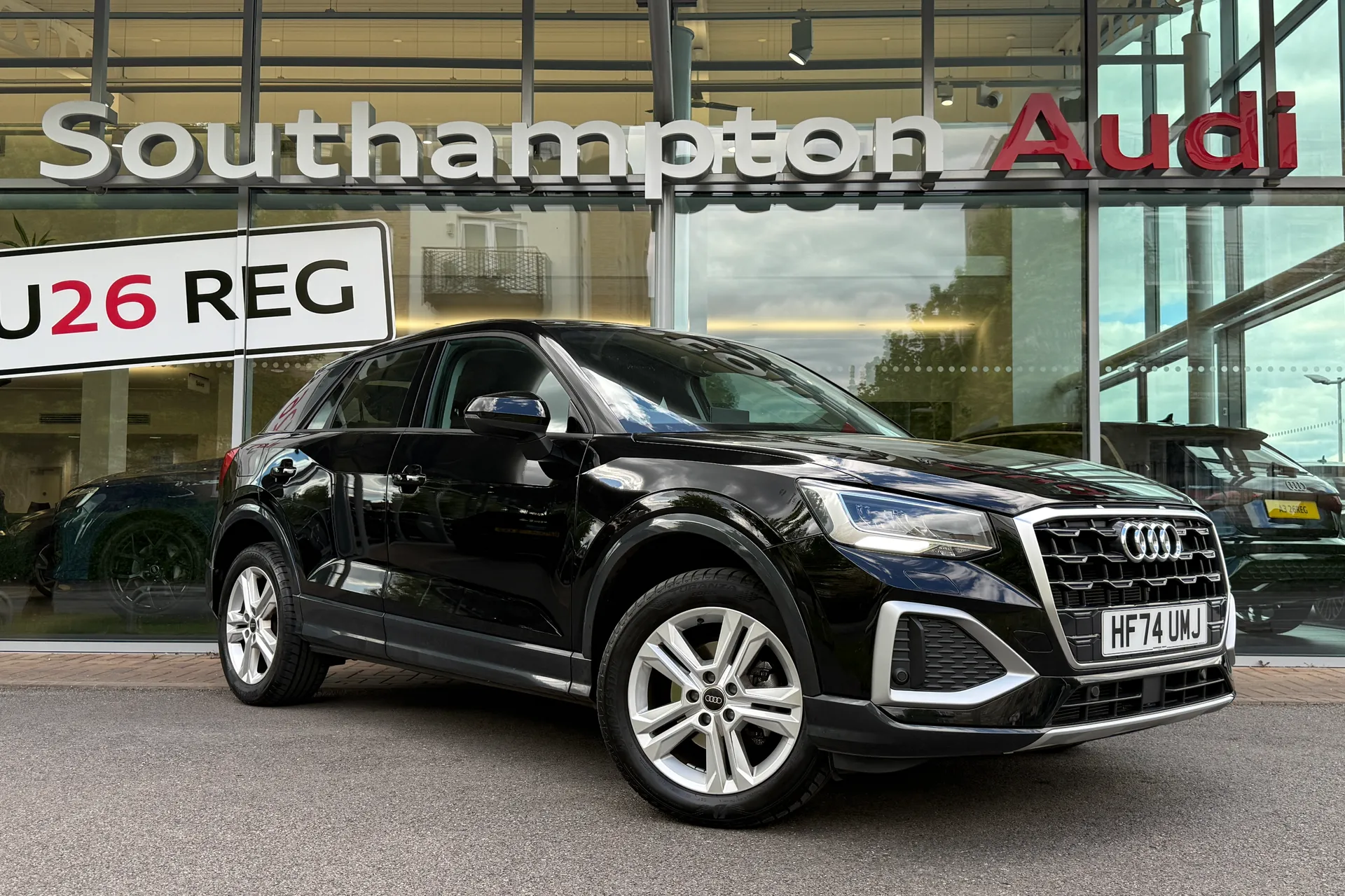 Audi Q2 focused image
