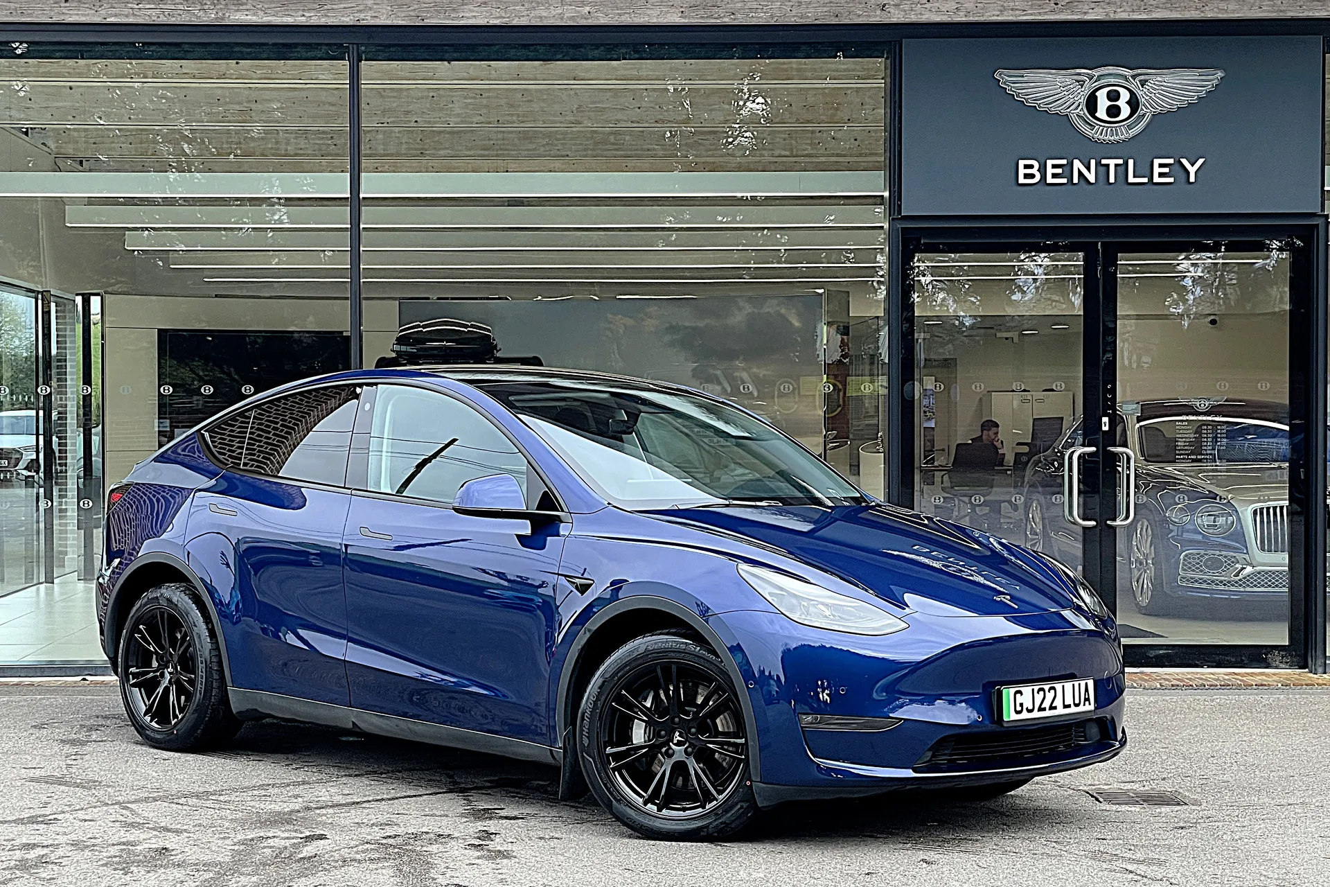 TESLA MODEL Y focused image