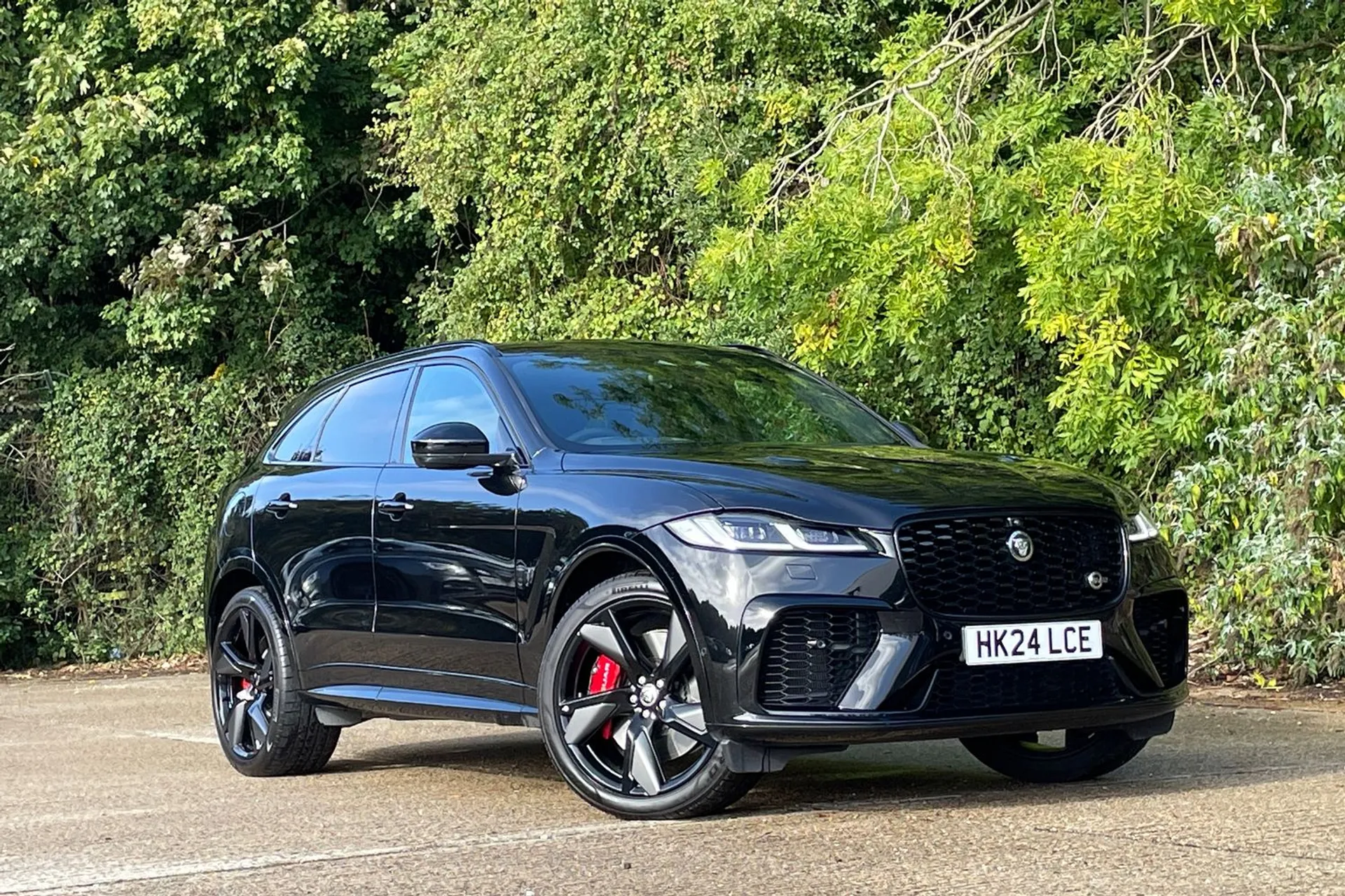 Jaguar F-Pace focused image