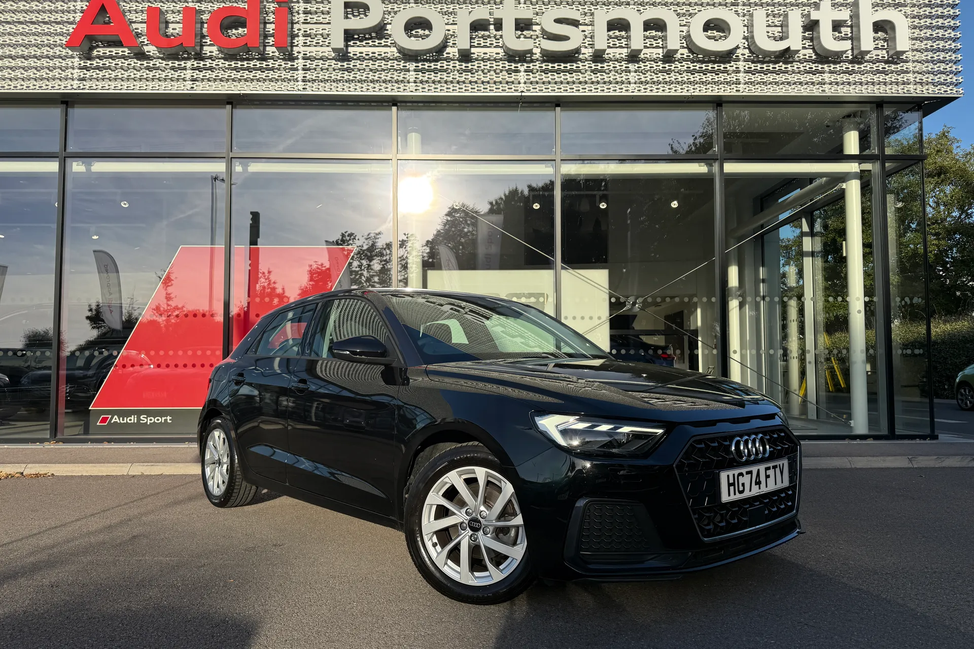 Audi A1 focused image