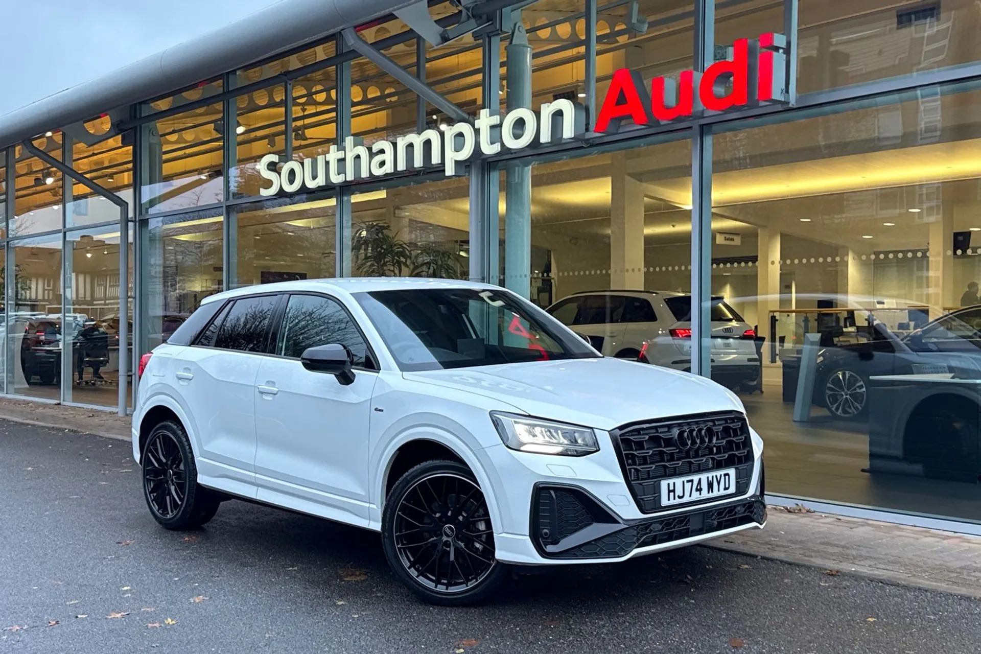 Audi Q2 focused image