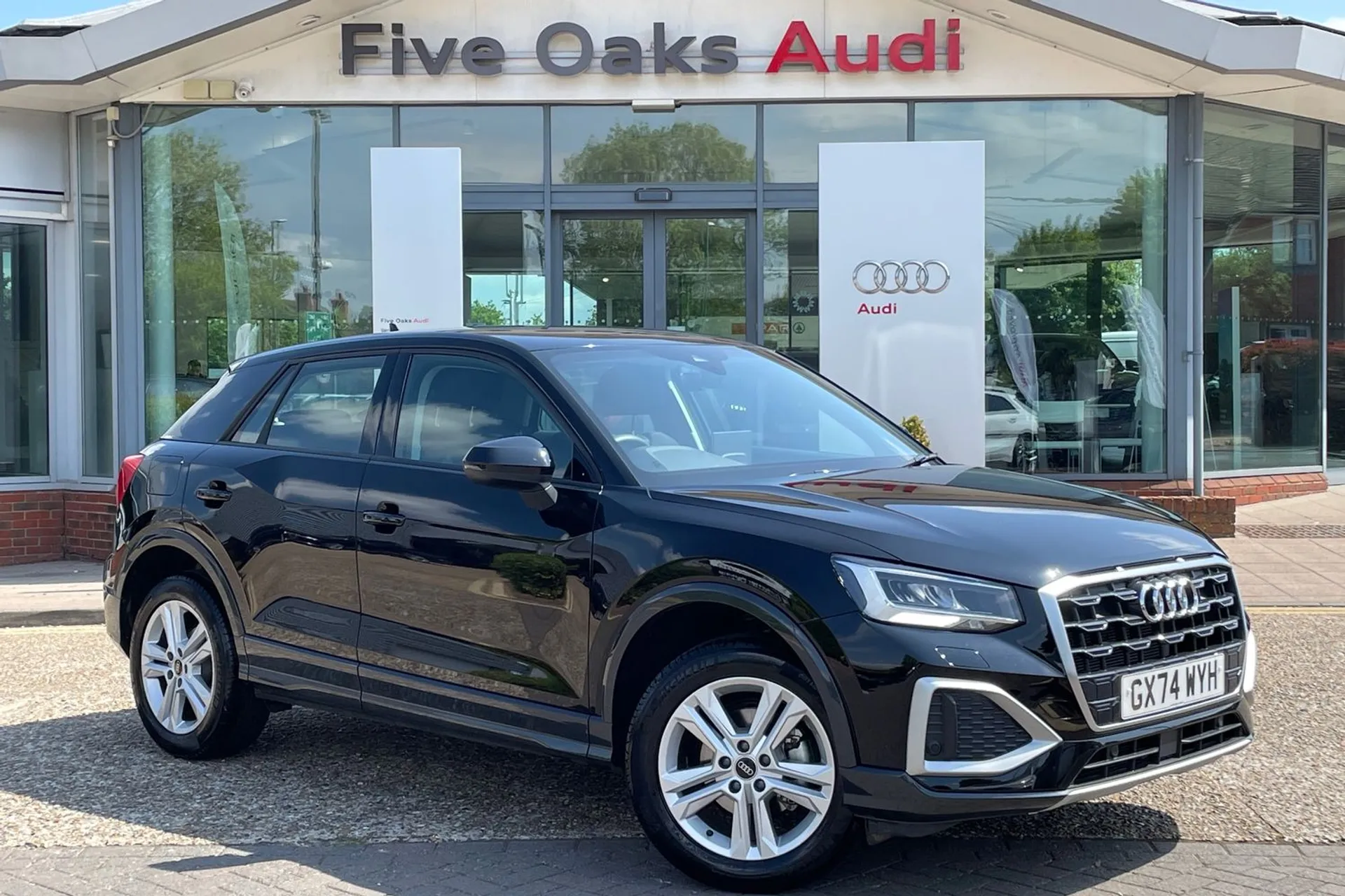 Audi Q2 focused image