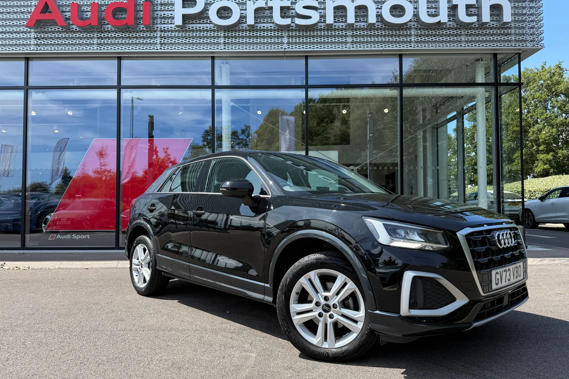 Audi Q2 focused image