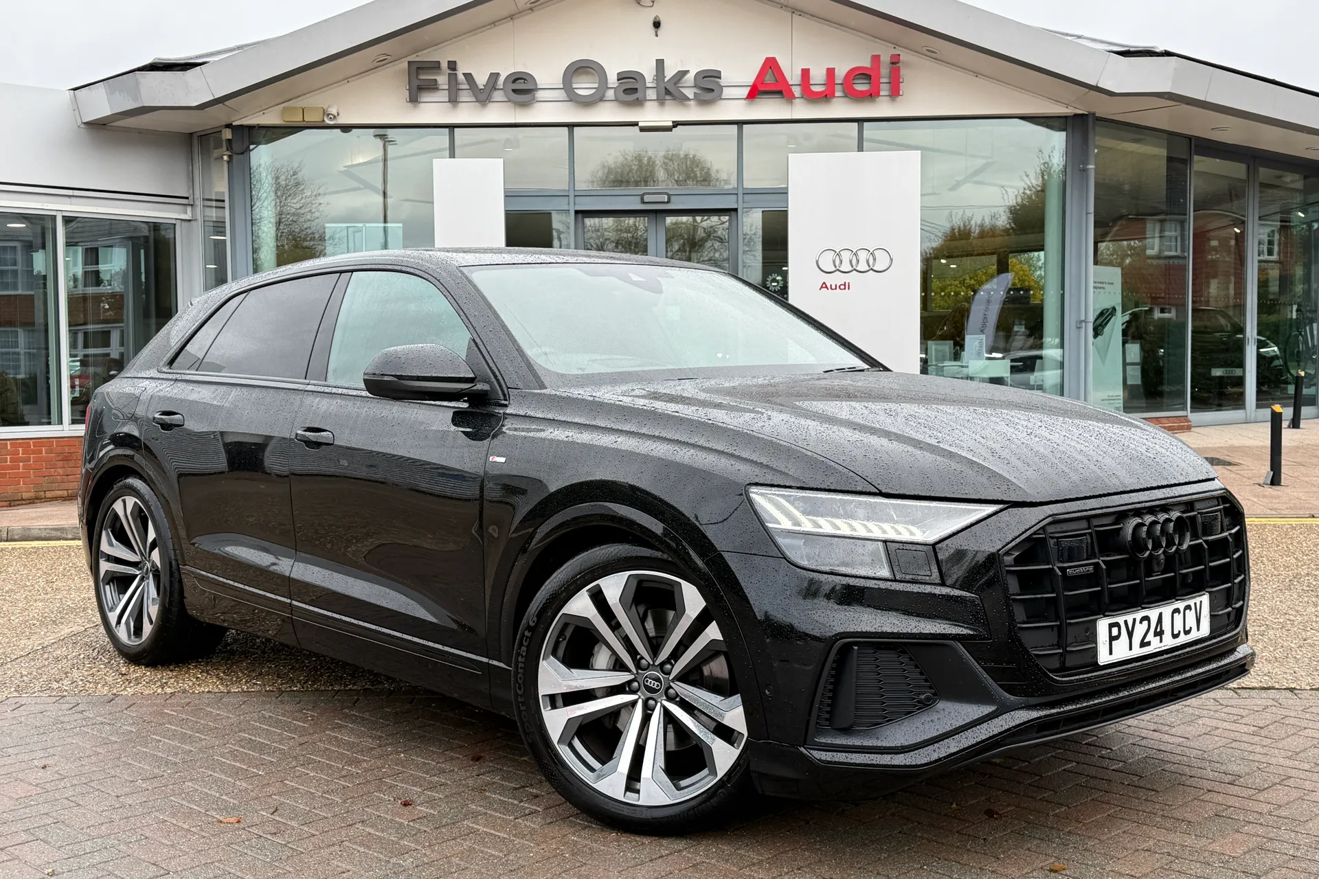 Audi Q8 focused image