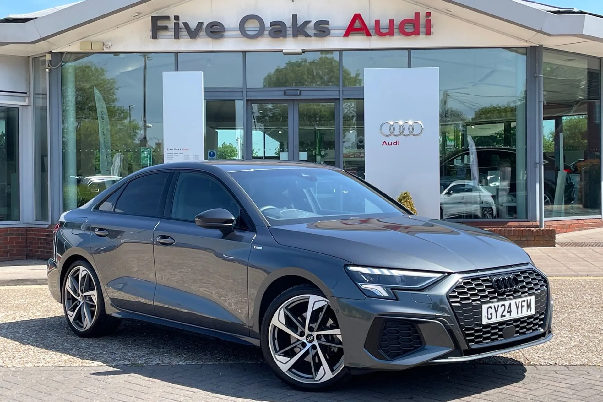 Audi A3 focused image