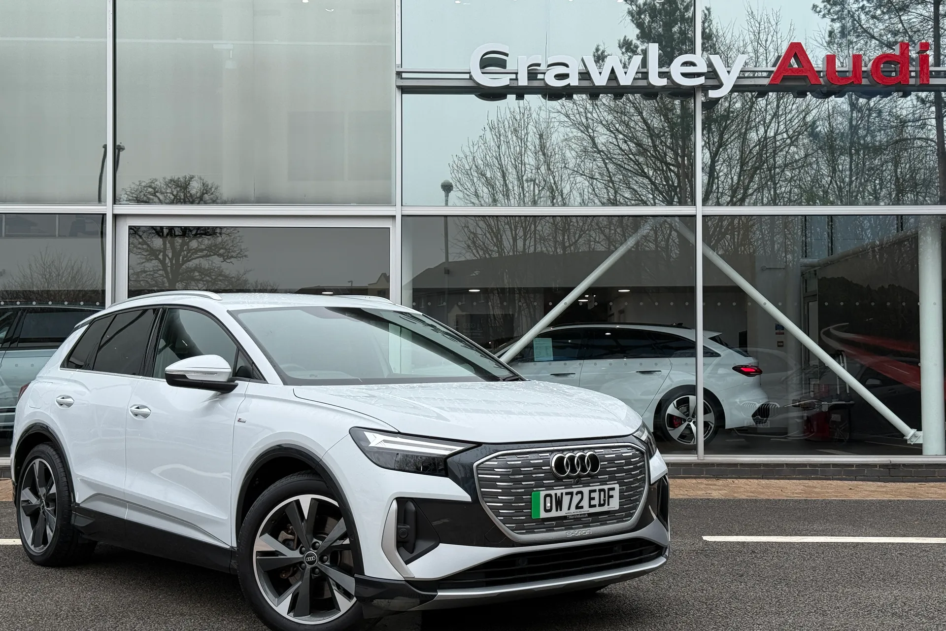 Audi Q4 focused image