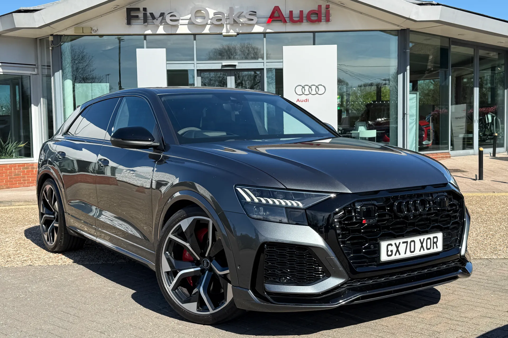 Audi RS Q8 focused image