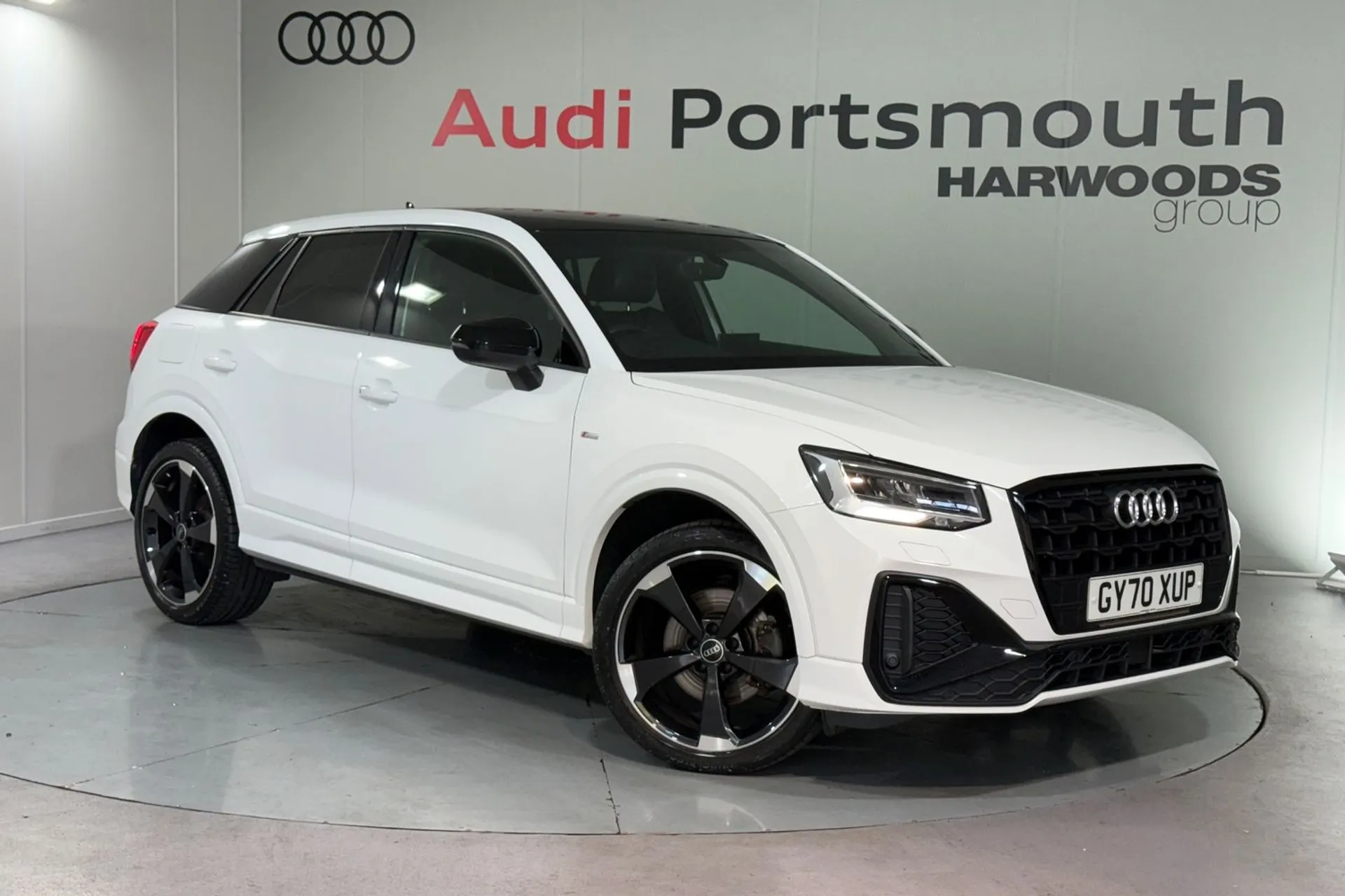 Audi Q2 focused image