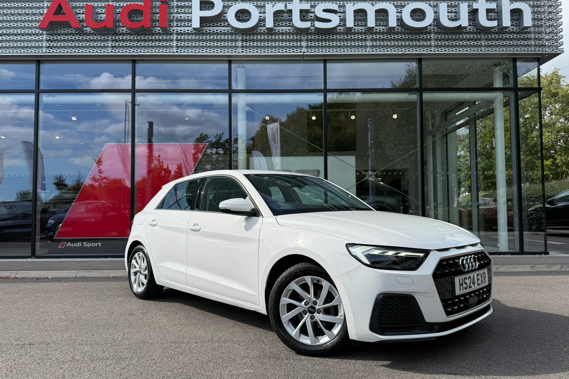 Audi A1 focused image