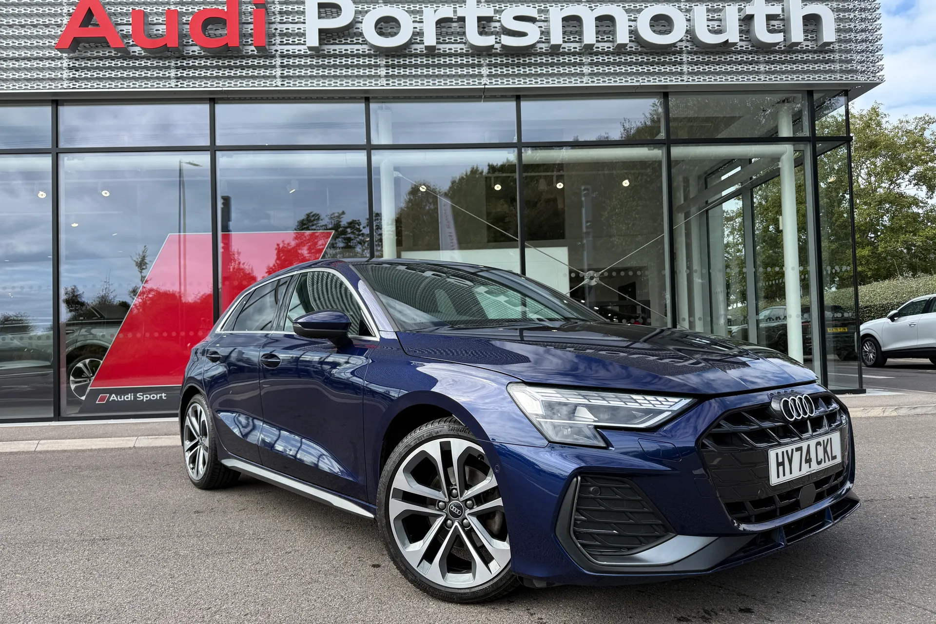 Audi A3 focused image