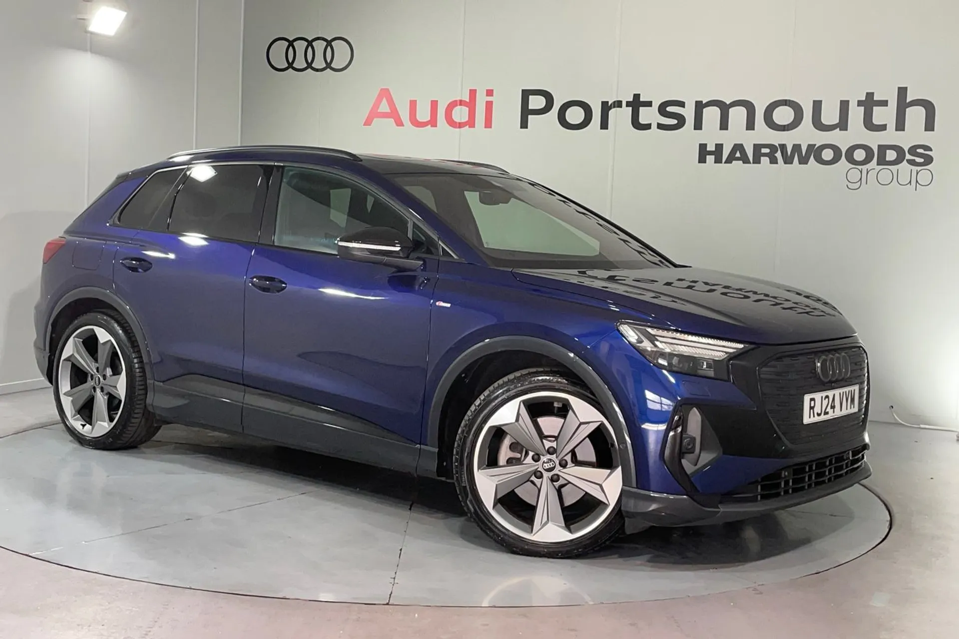 Audi Q4 focused image
