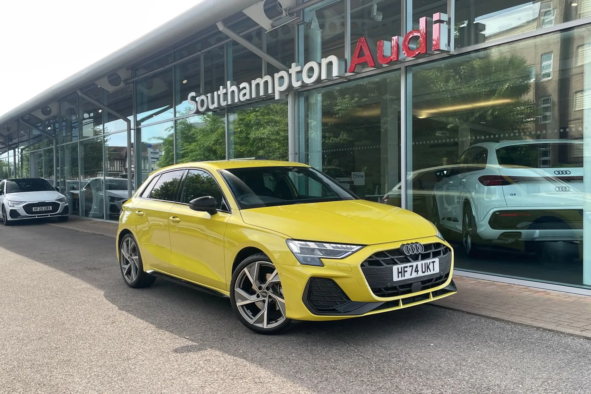 Audi A3 focused image