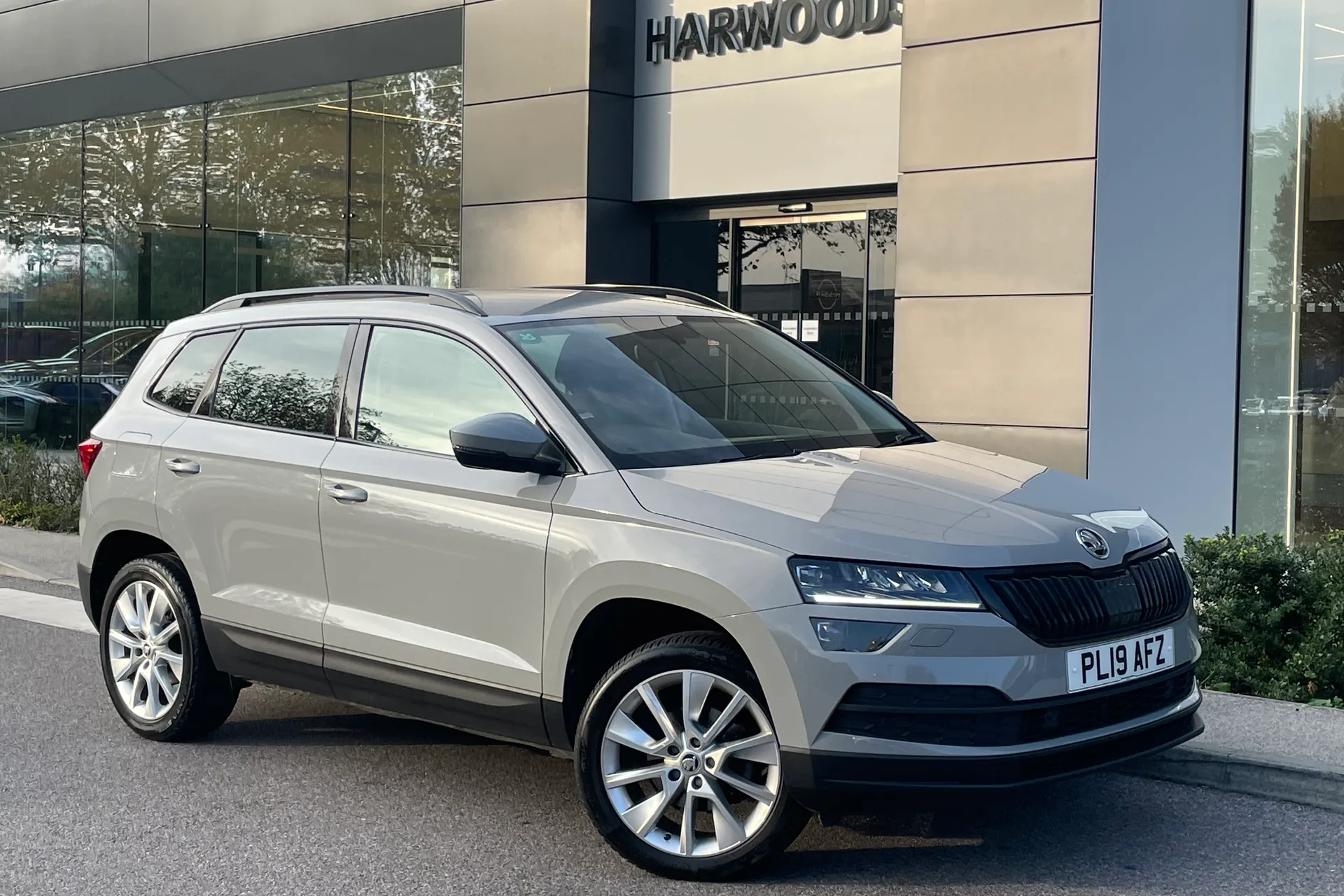 SKODA KAROQ focused image