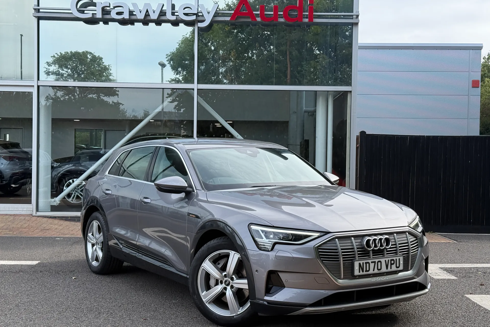 Audi e-tron focused image