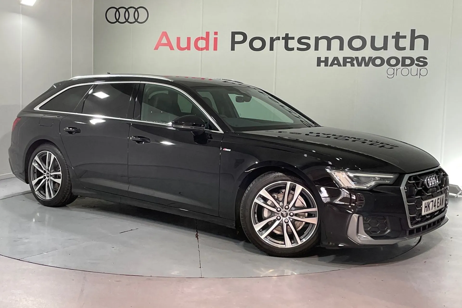 Audi A6 focused image