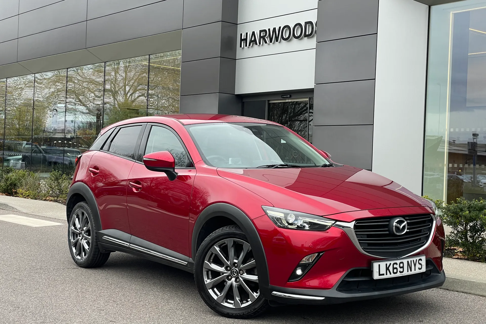 MAZDA CX-3 focused image