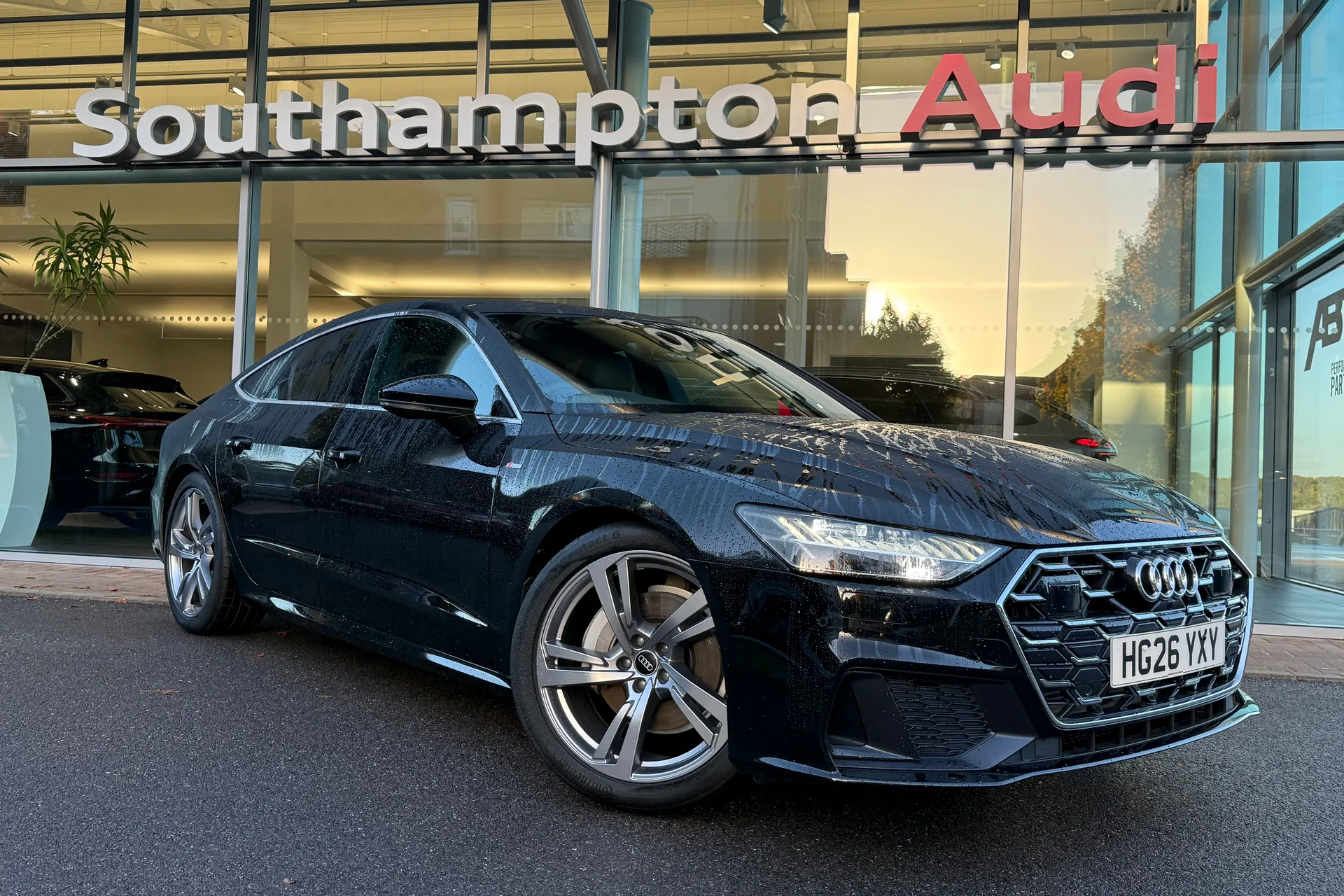 Audi A7 focused image