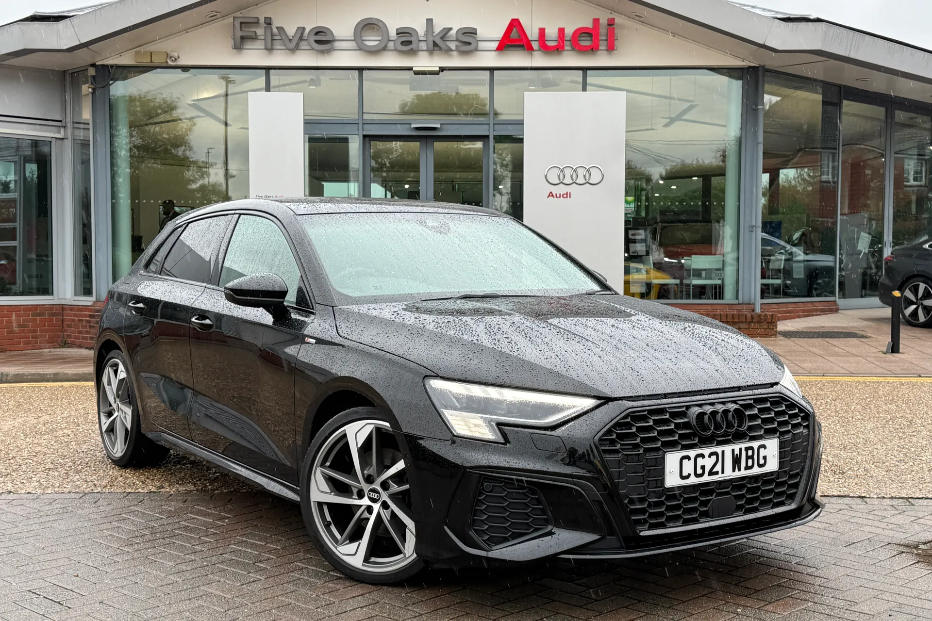 Audi A3 focused image