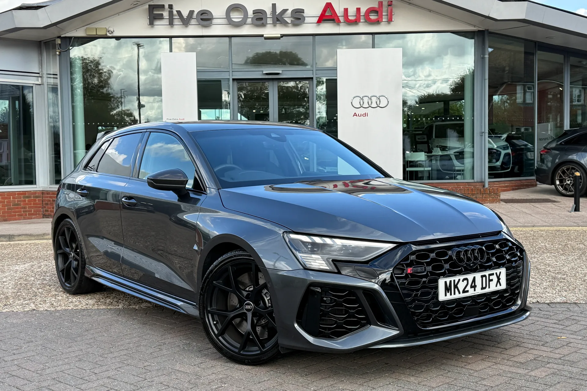 Audi RS3 focused image
