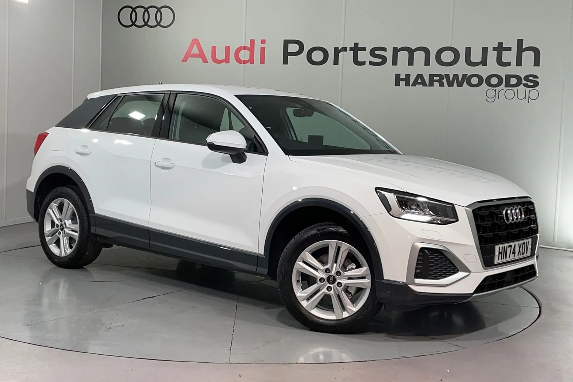 Audi Q2 focused image