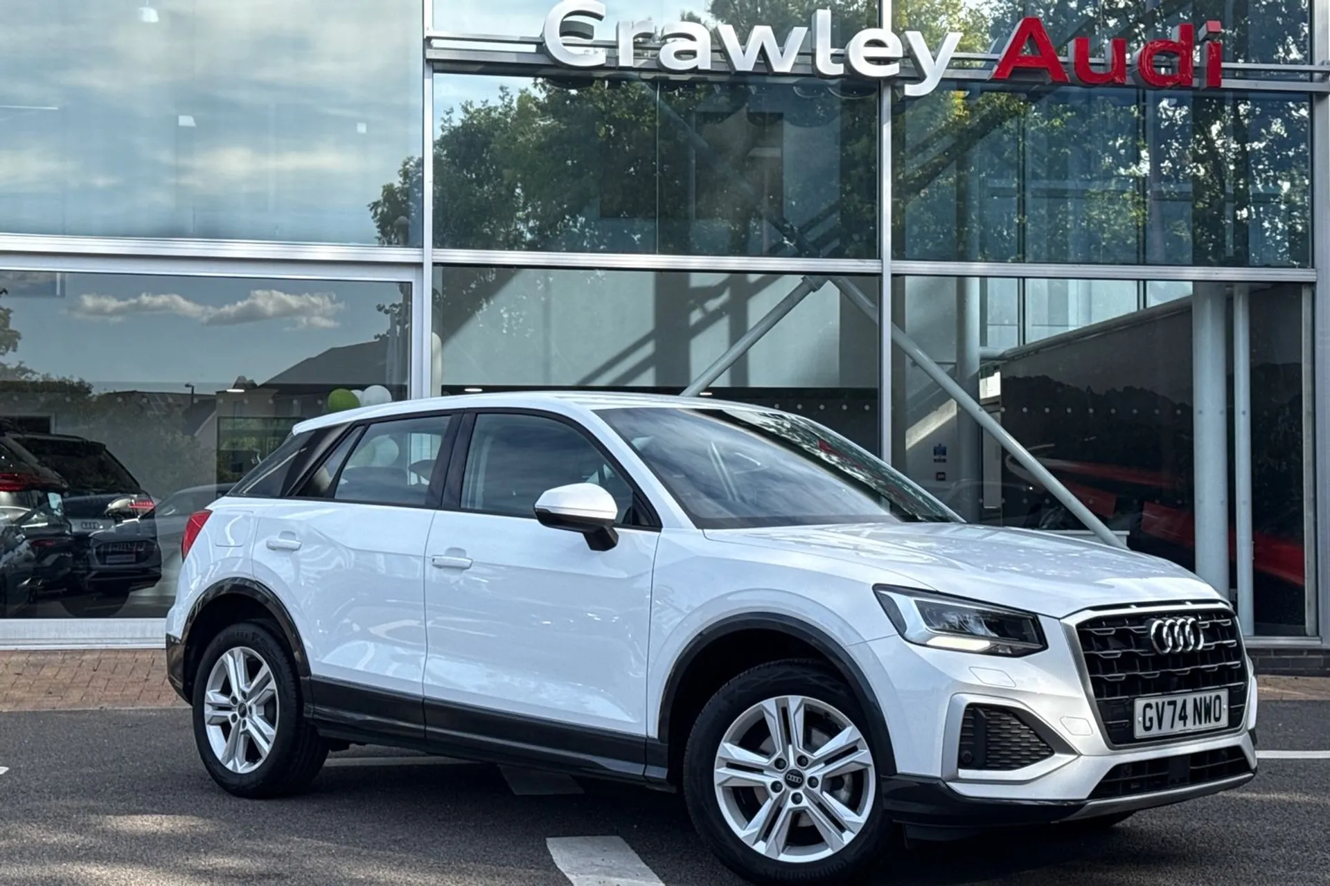 Audi Q2 focused image