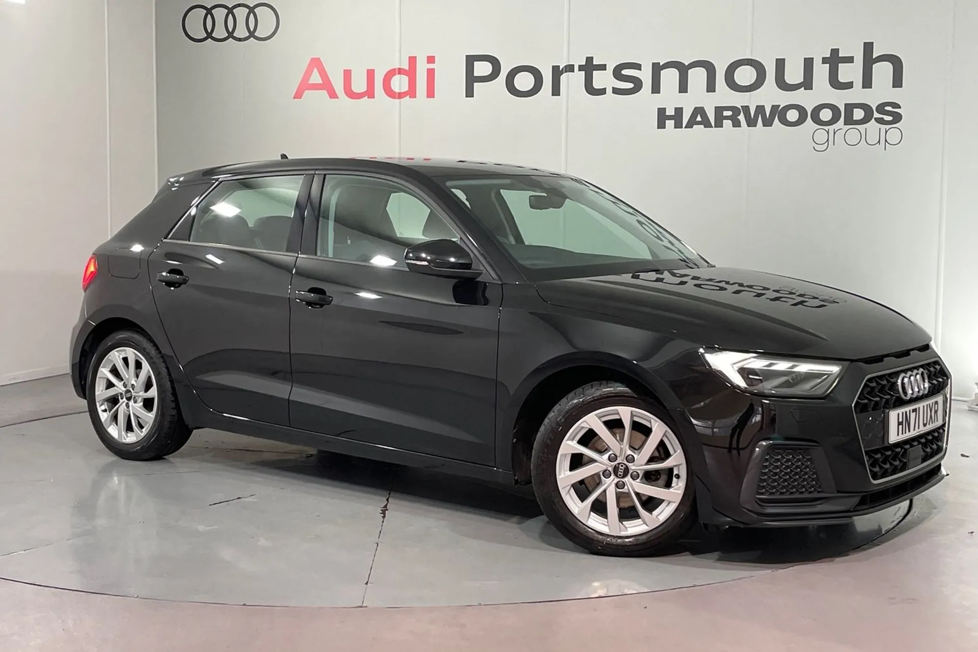 Audi A1 focused image