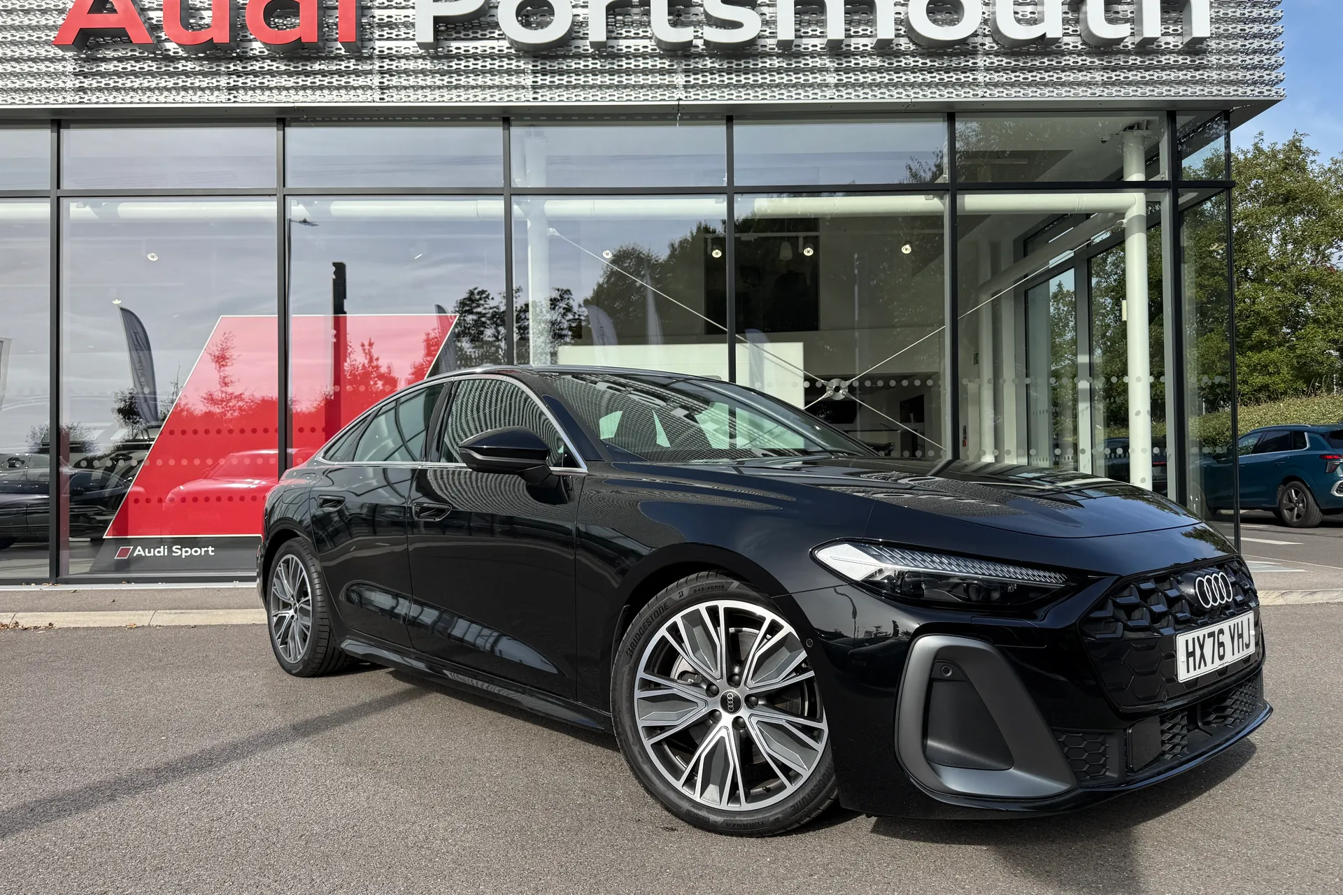 Audi A5 focused image