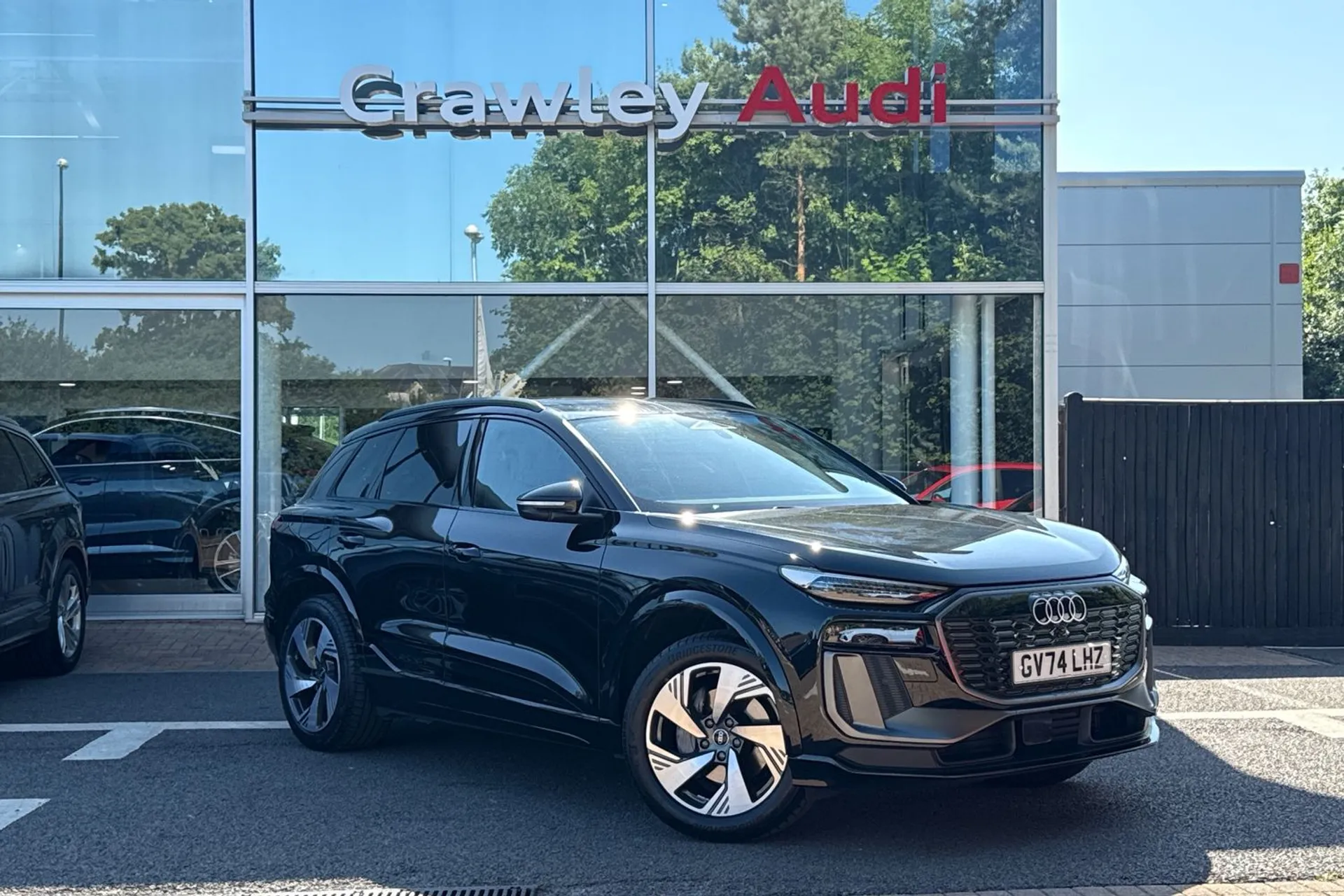 Audi Q6 focused image