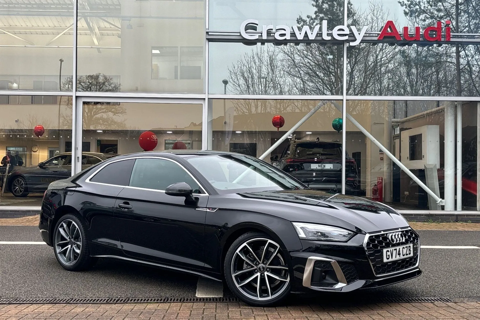 Audi A5 focused image