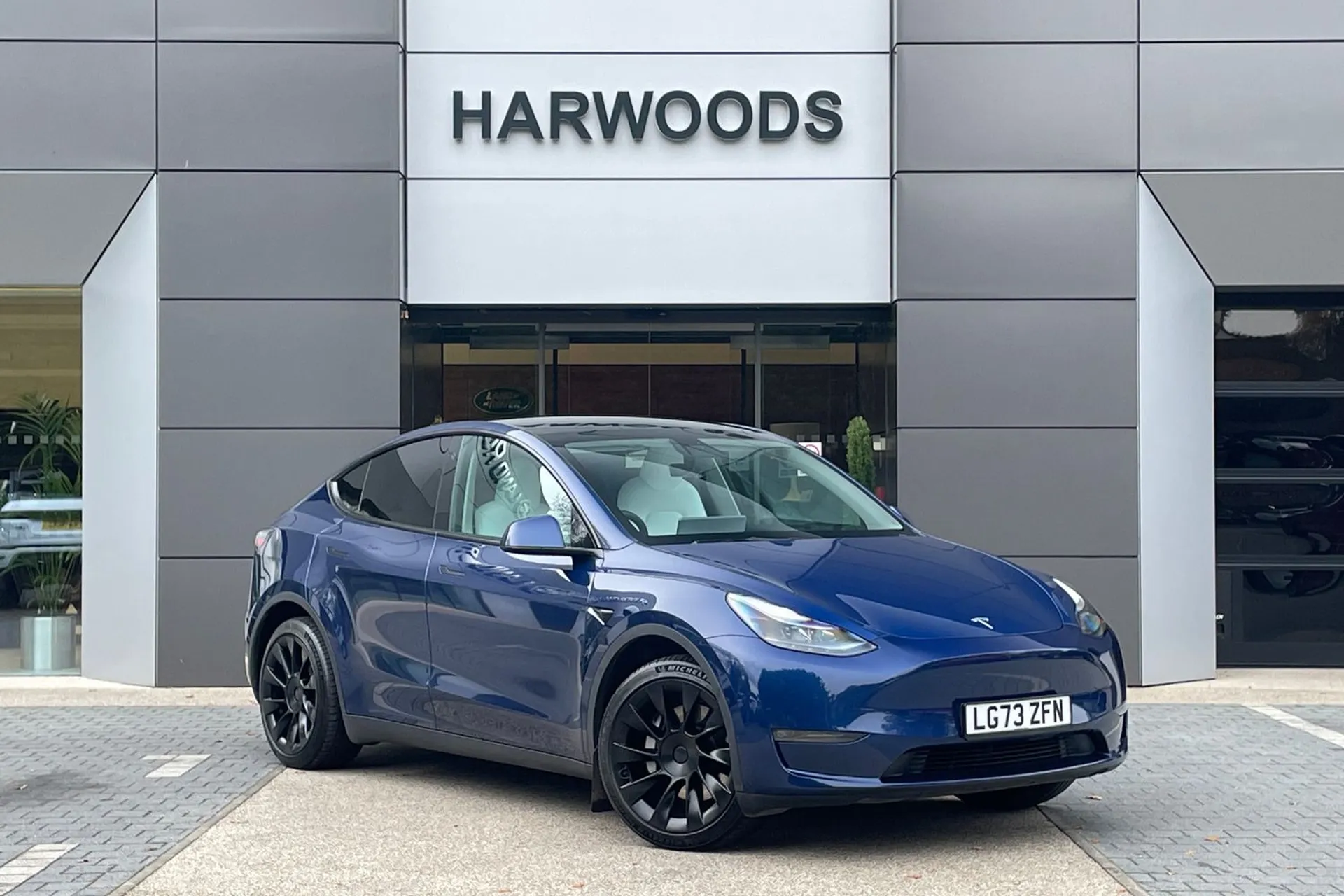 TESLA MODEL Y focused image