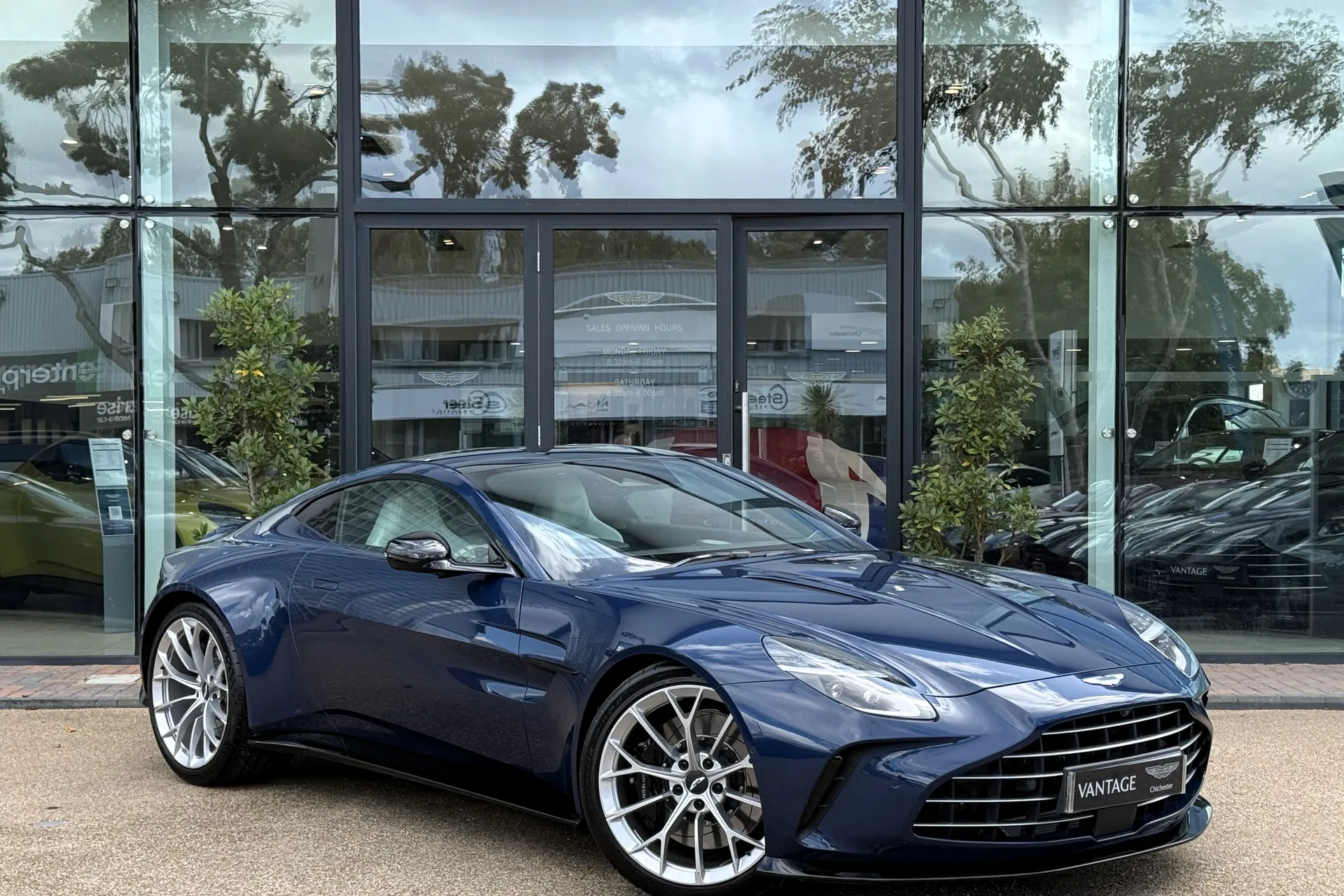 Aston Martin Vantage focused image