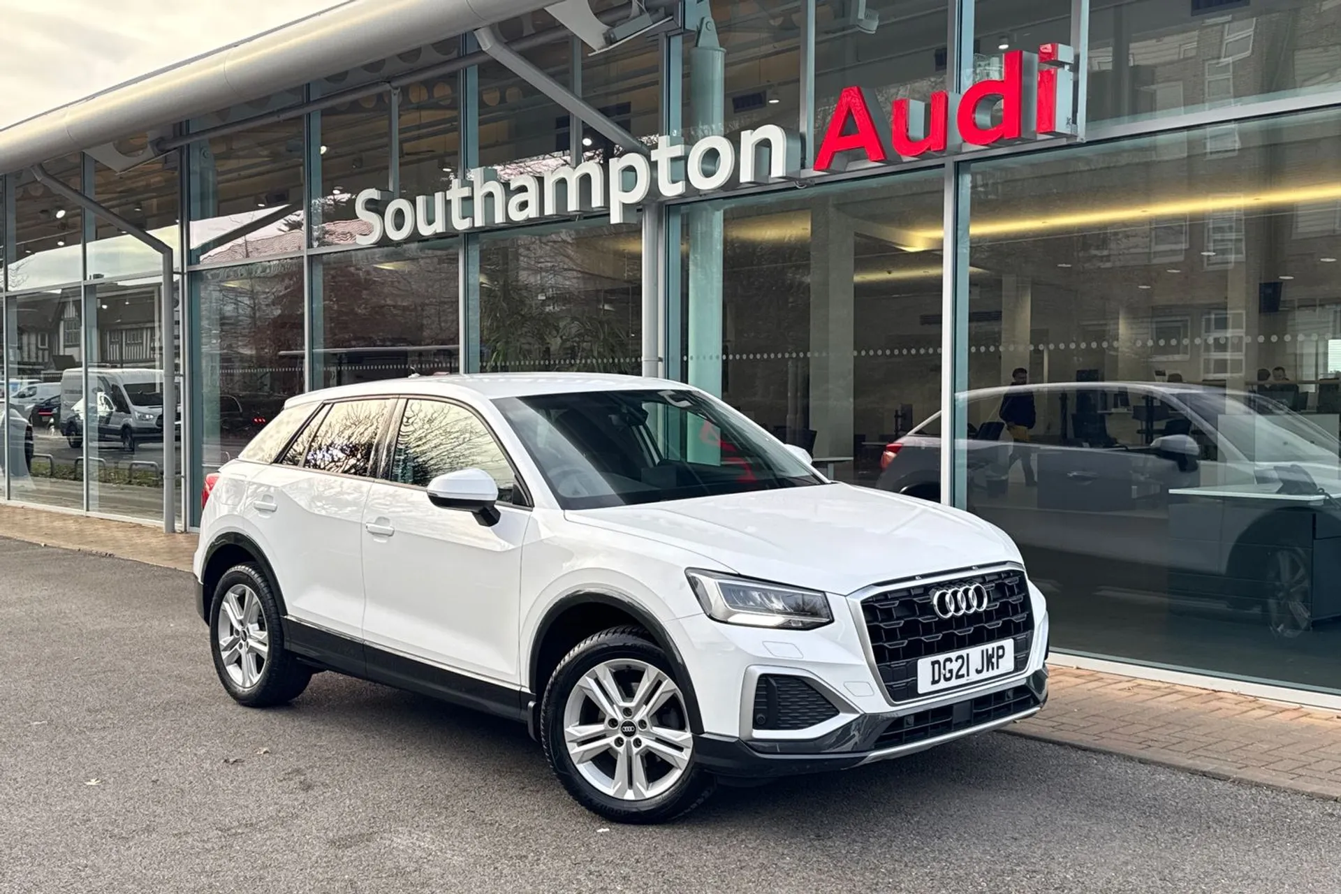 Audi Q2 focused image