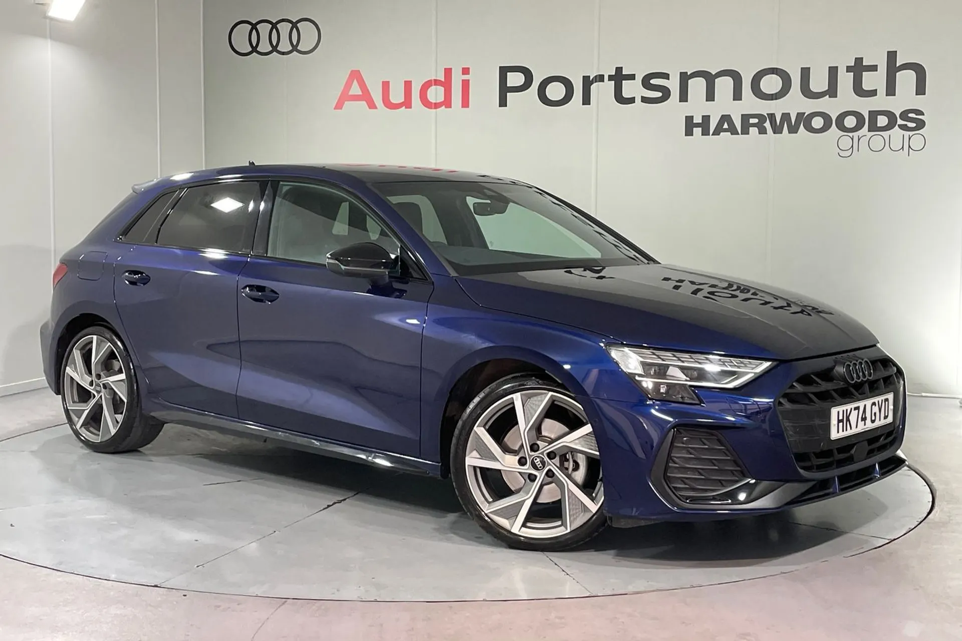 Audi A3 focused image