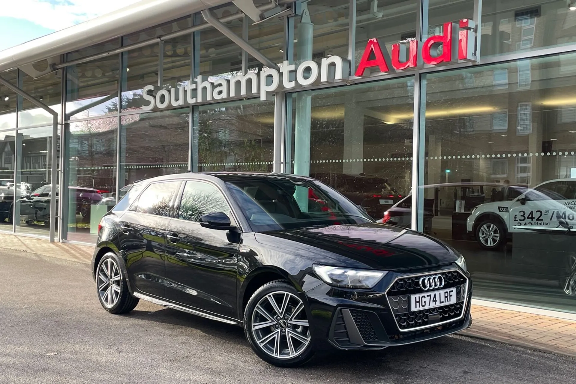 Audi A1 focused image