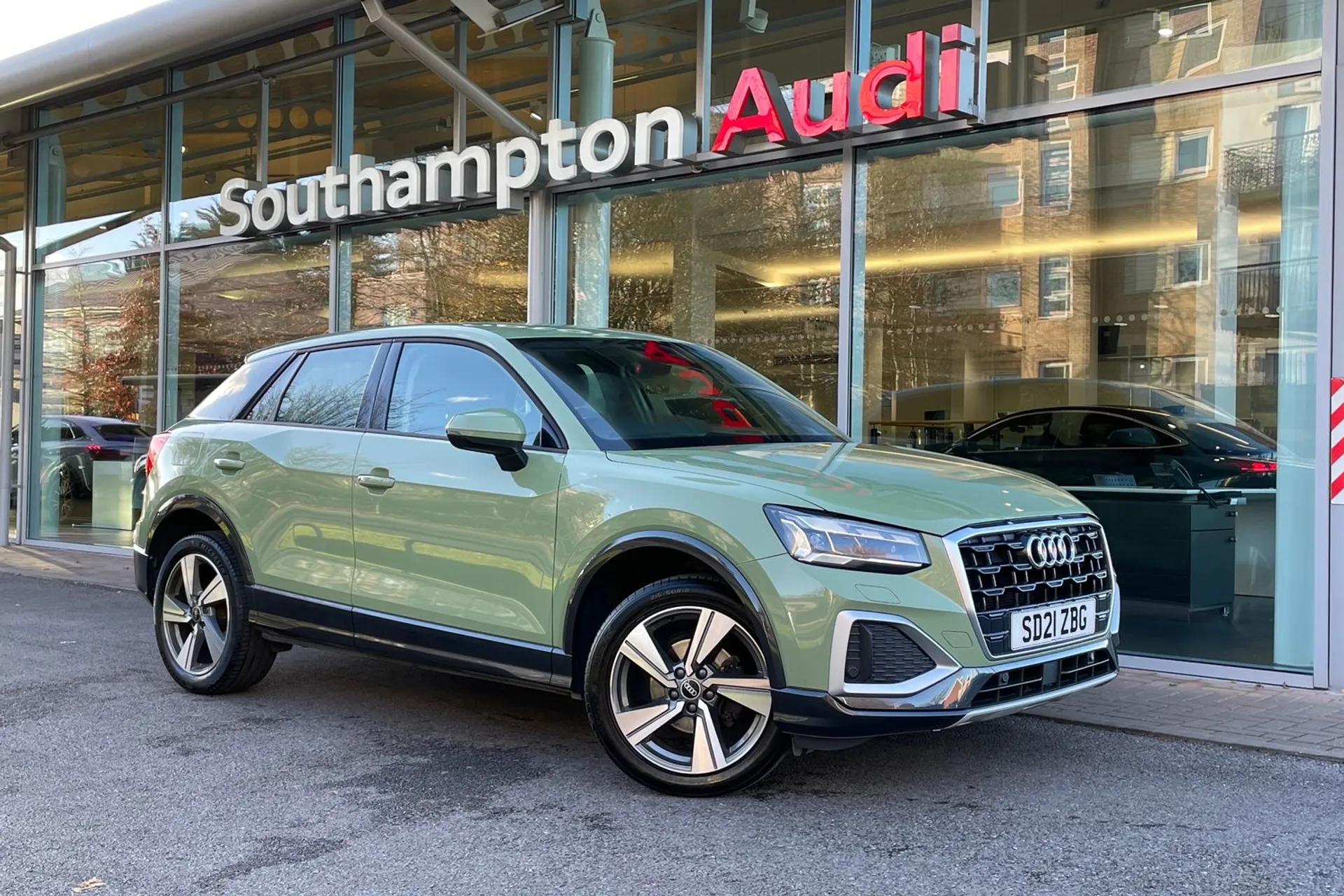 Audi Q2 focused image