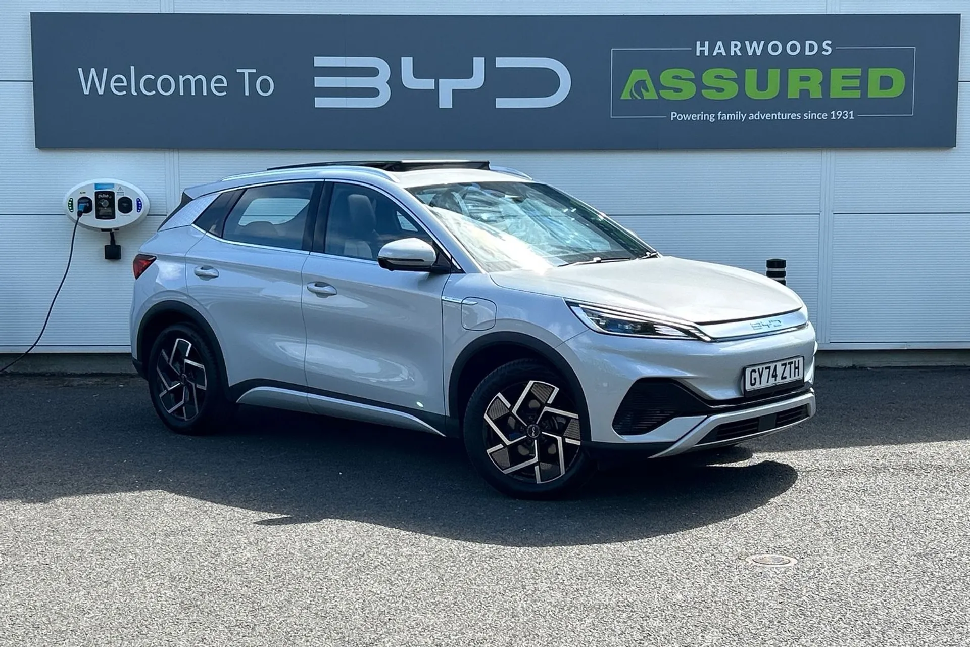 BYD ATTO 3 focused image