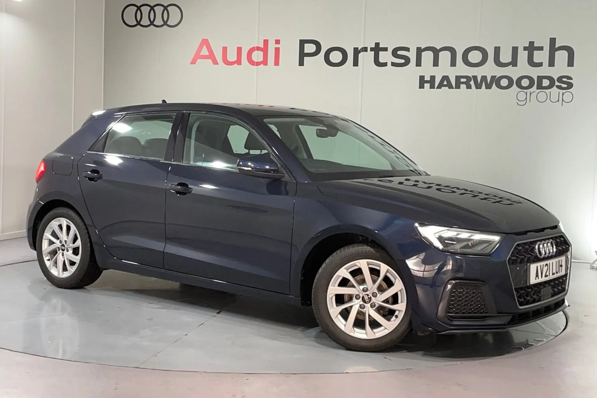 Audi A1 focused image