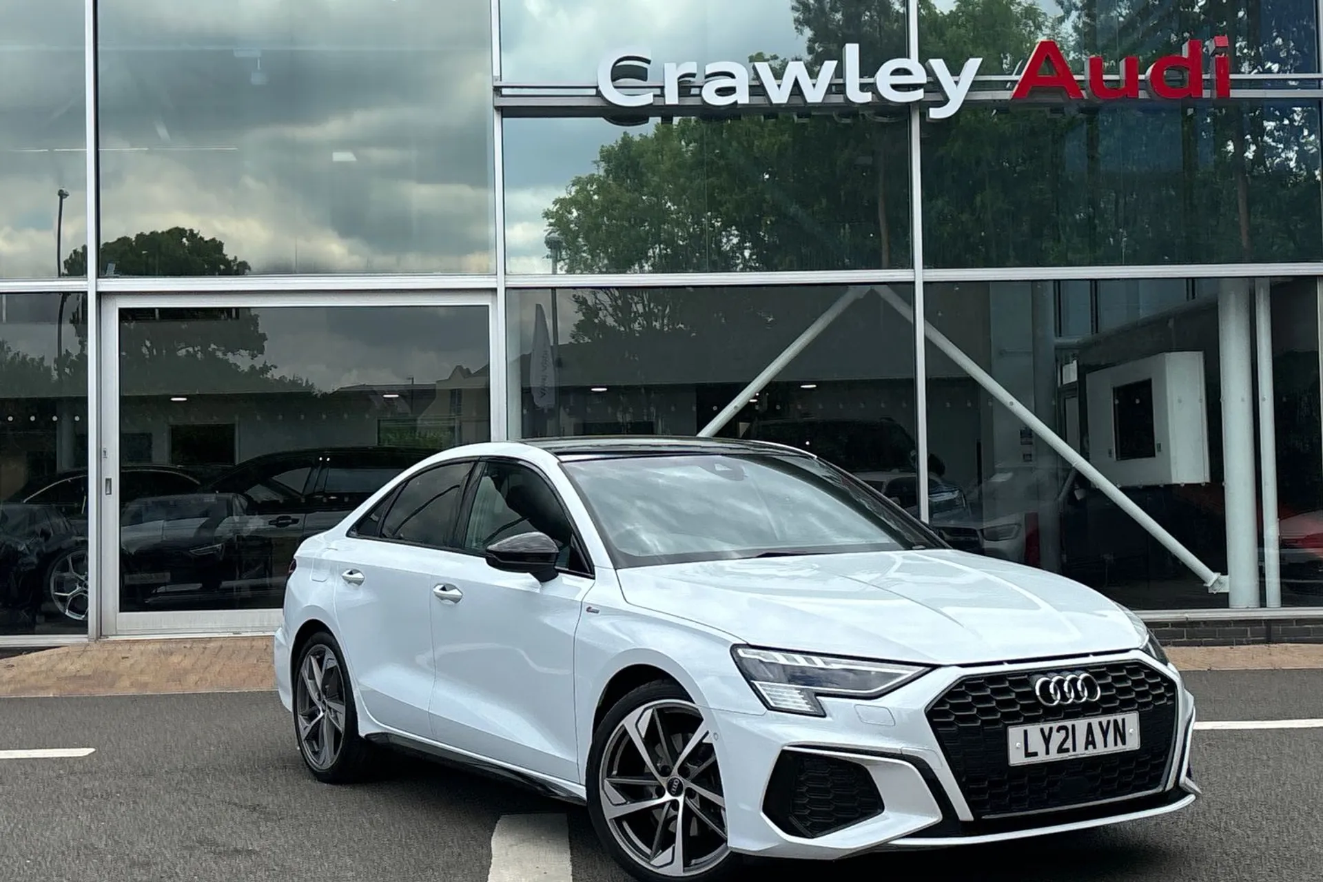 Audi A3 focused image