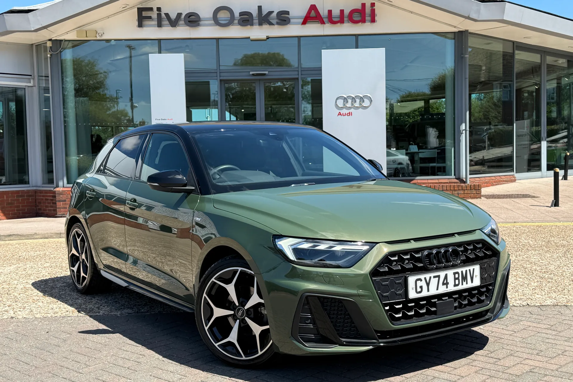 Audi A1 focused image