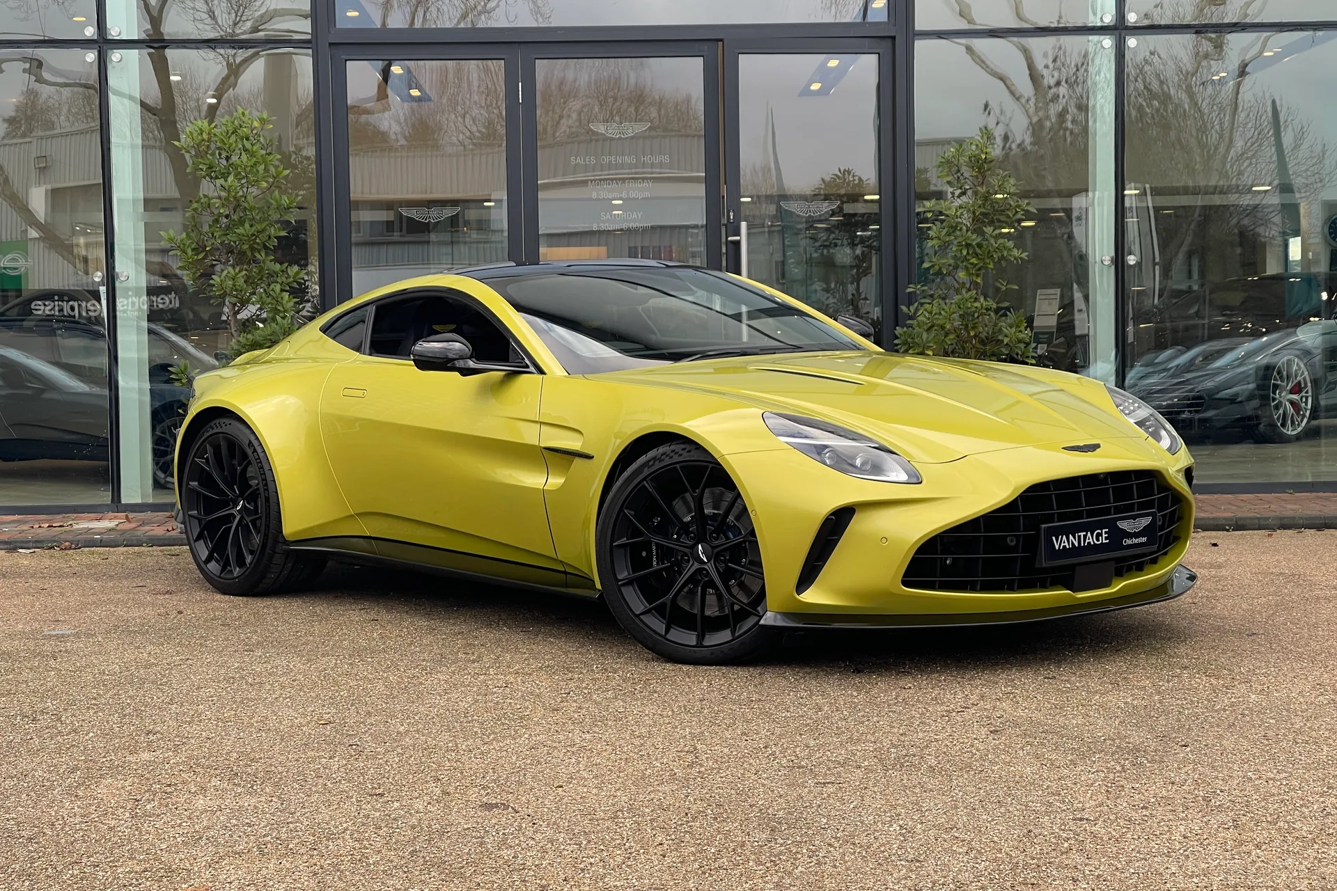 Aston Martin Vantage focused image