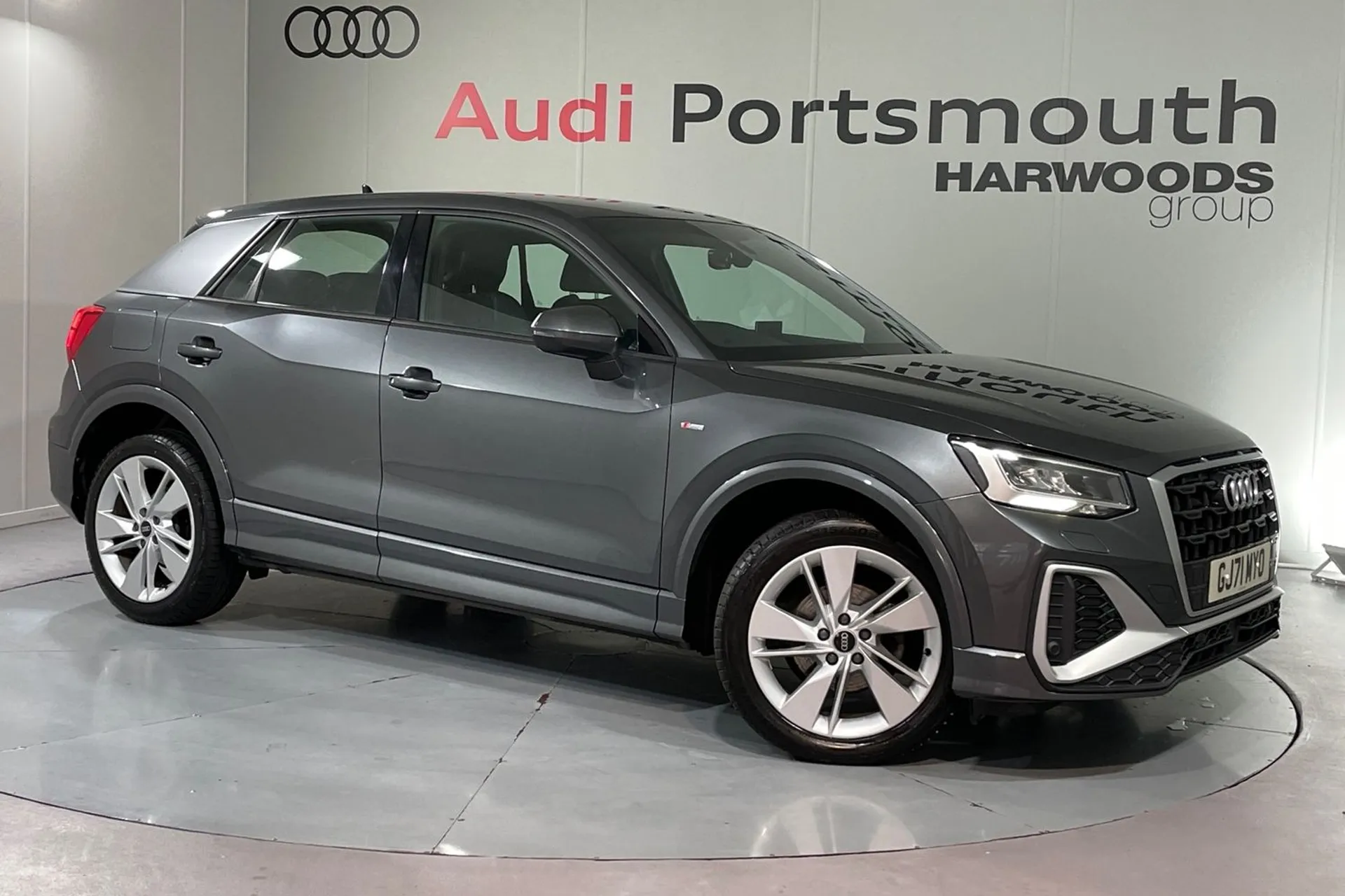 Audi Q2 focused image