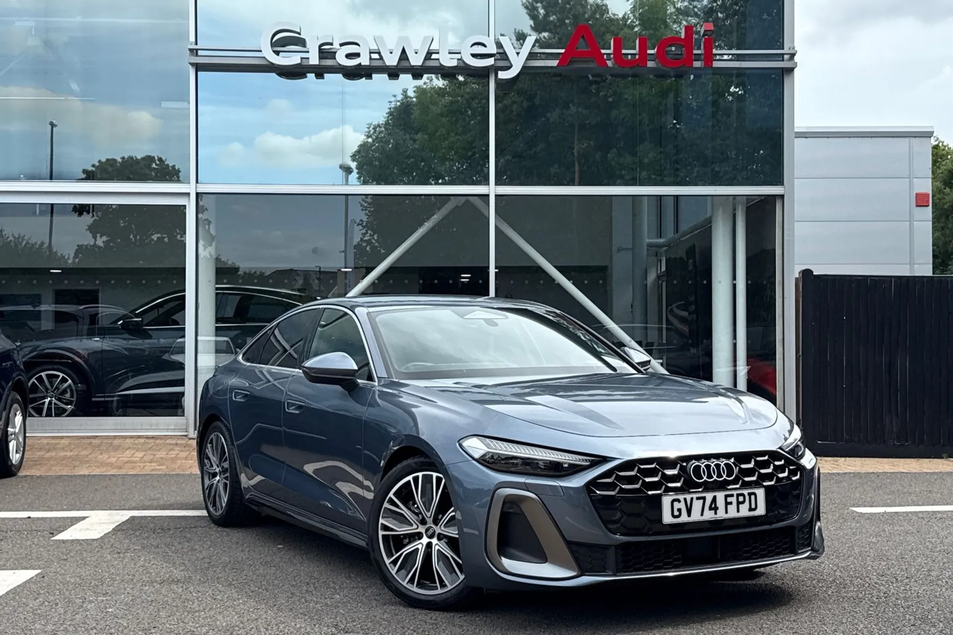 Audi A5 focused image