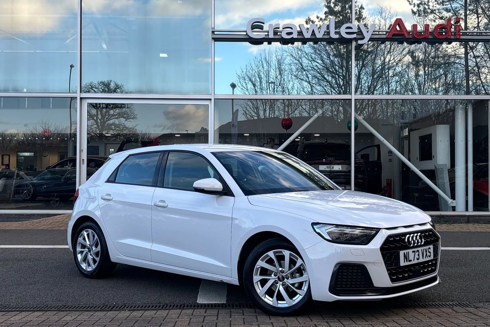 Audi A1 focused image