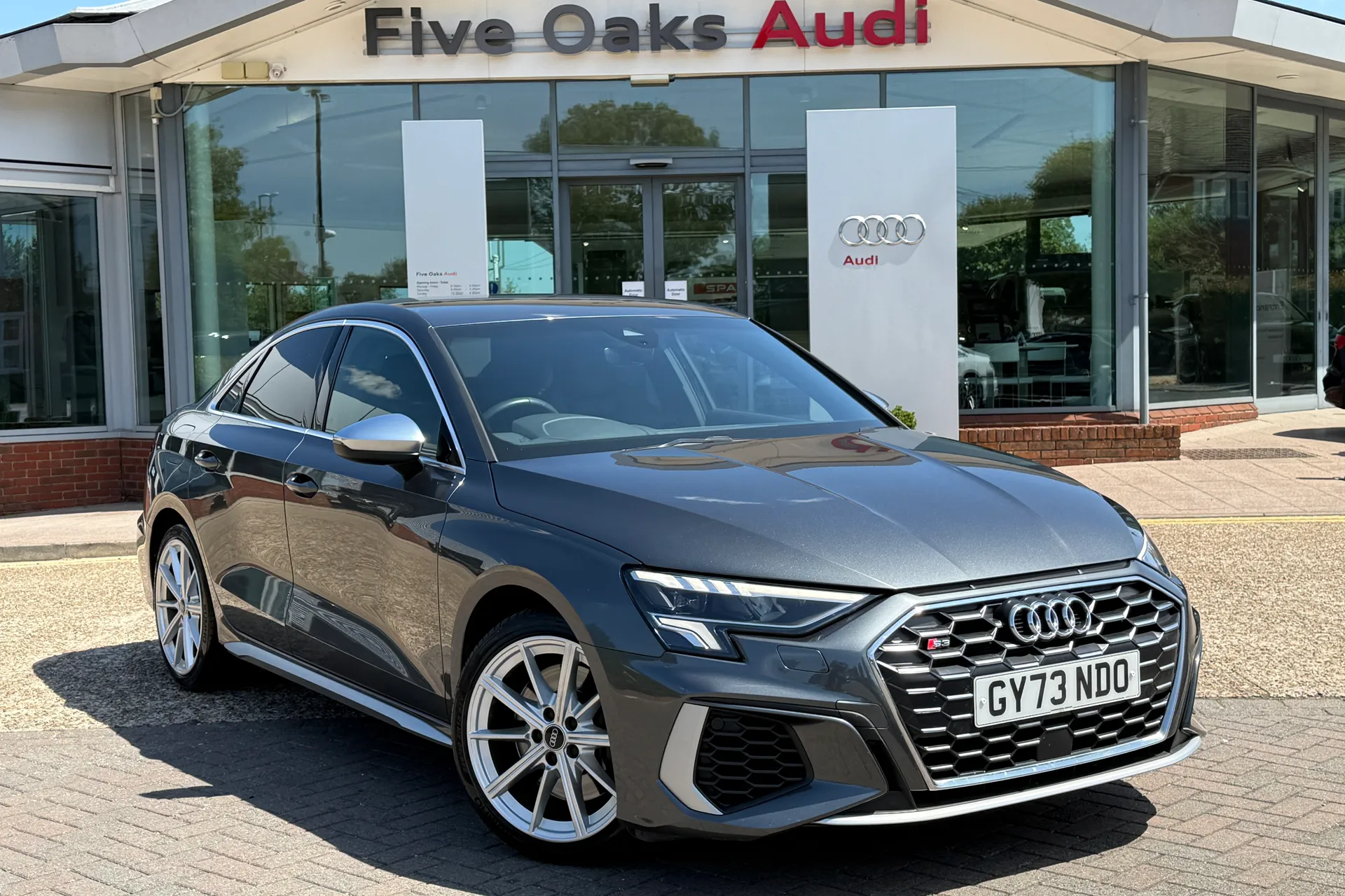 Audi A3 focused image