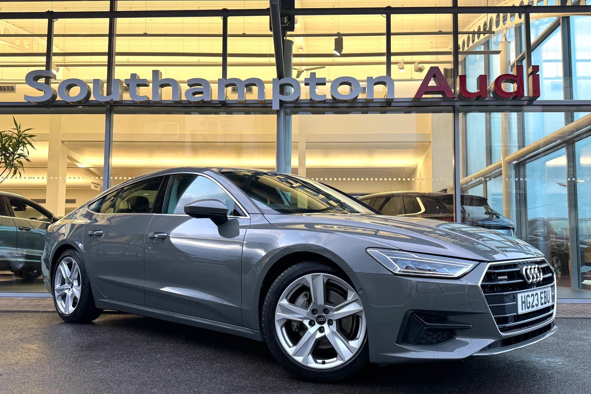 Audi A7 focused image
