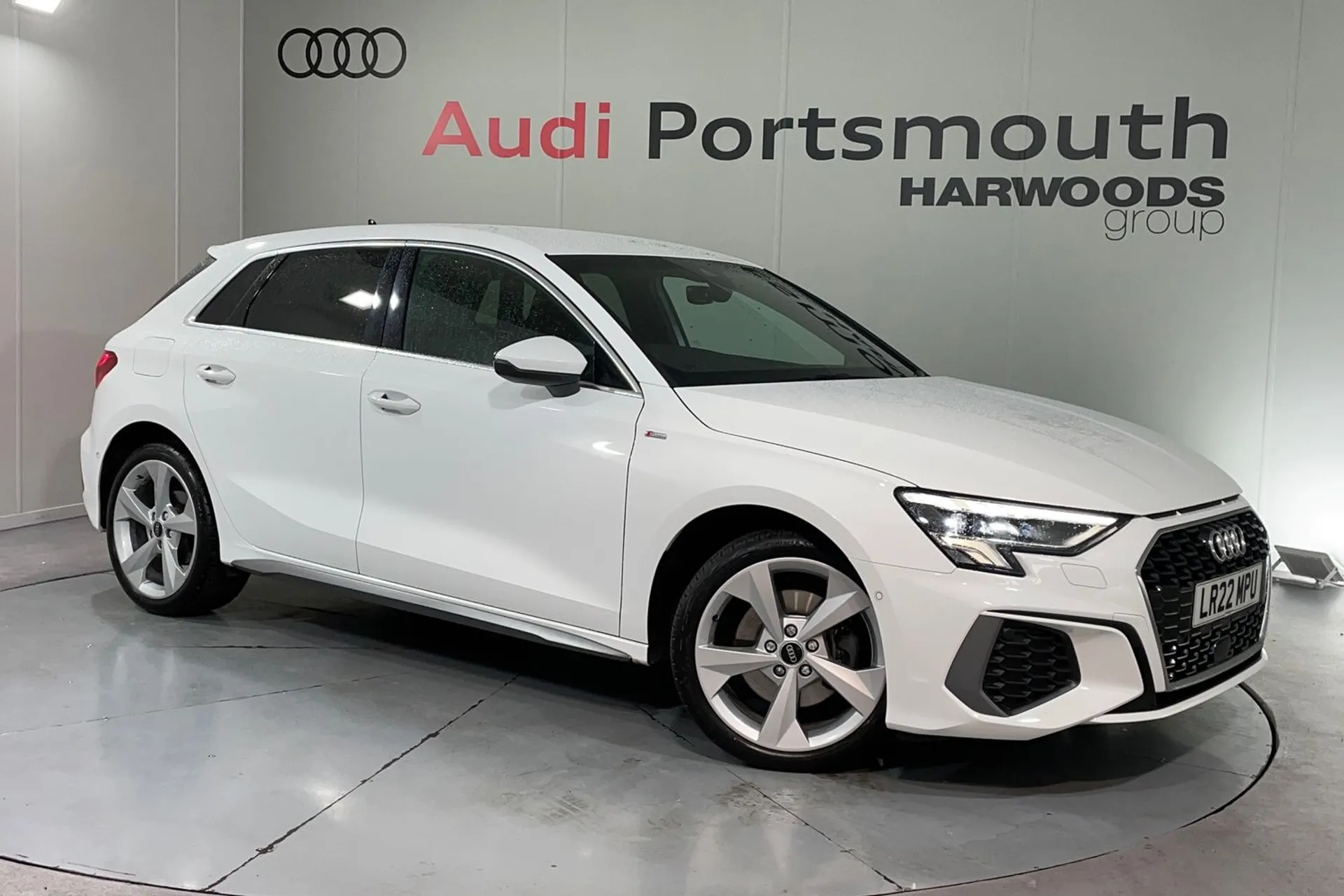 Audi A3 focused image