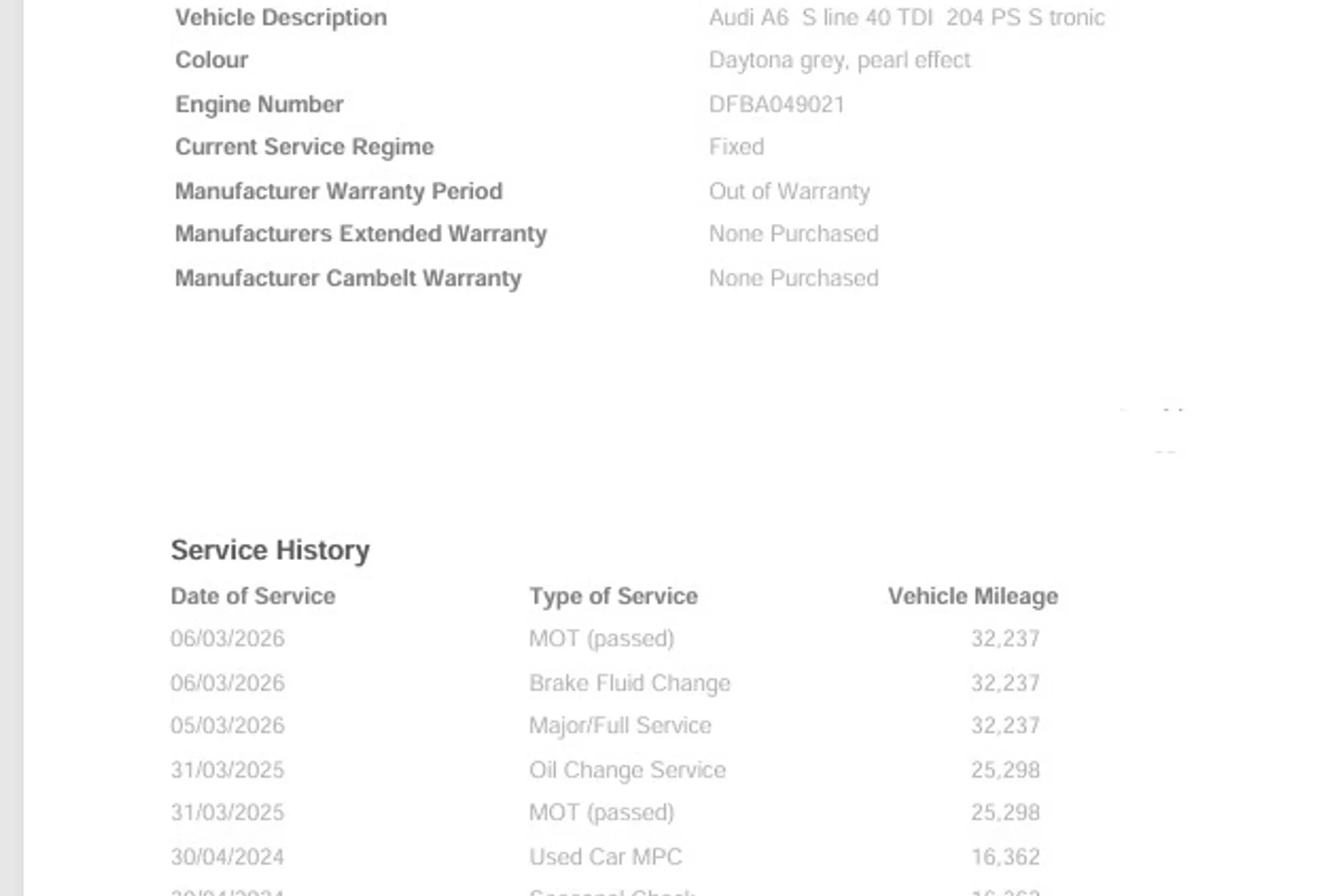 Audi A6 thumbnail image number 6