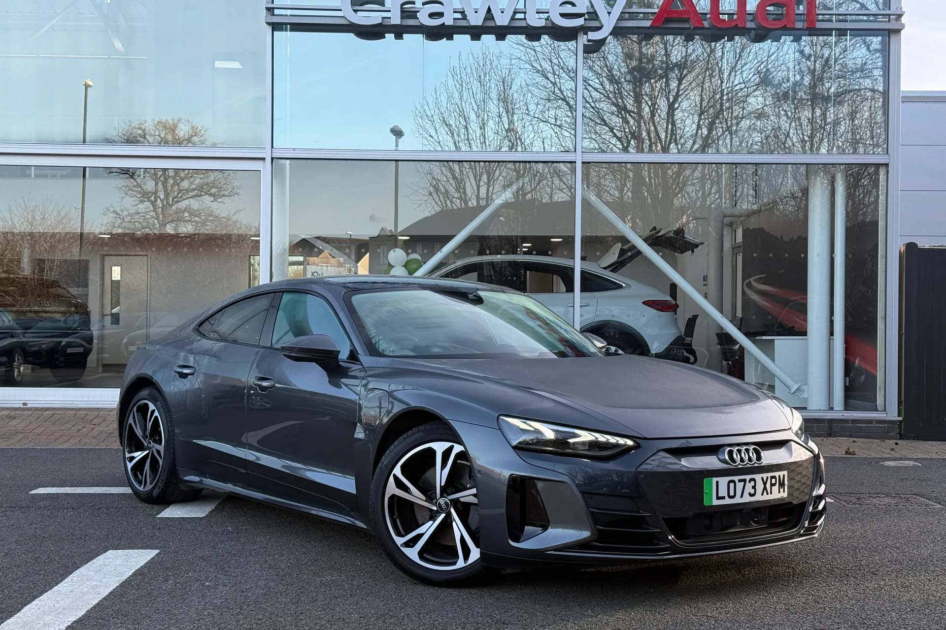 Audi e-tron GT focused image