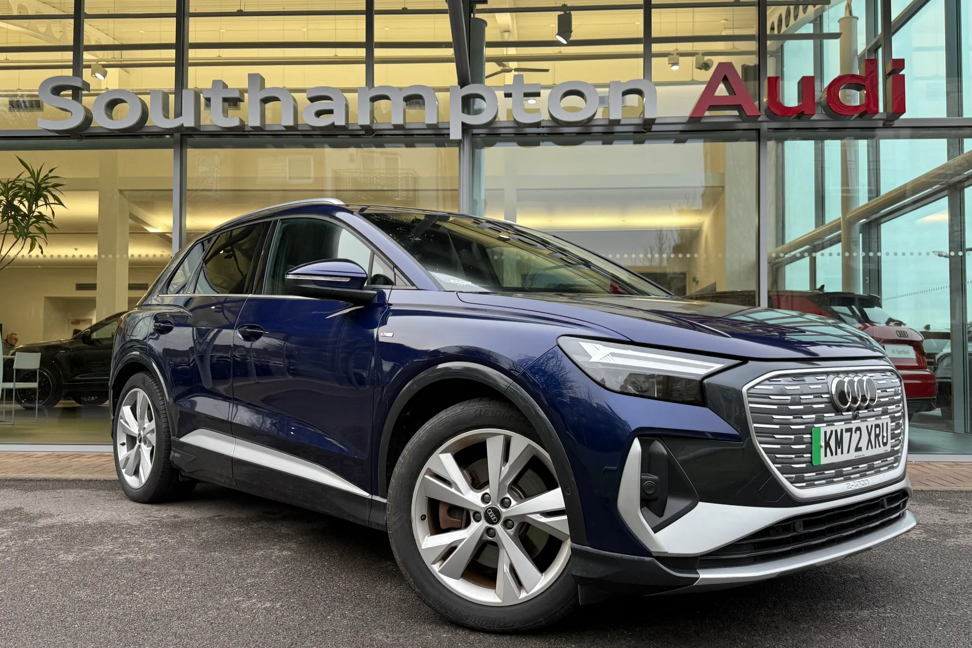 Audi Q4 focused image