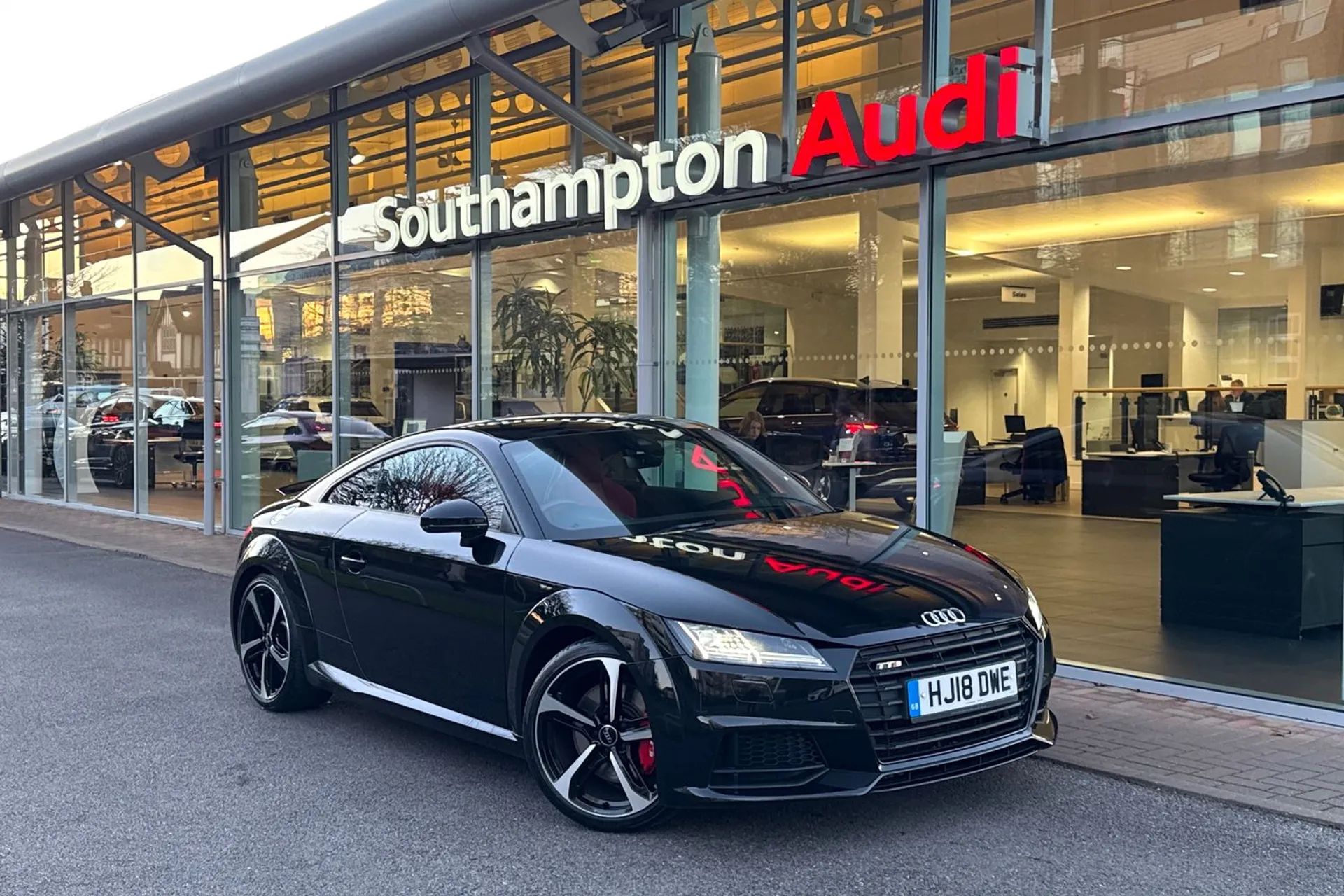 Audi TT focused image